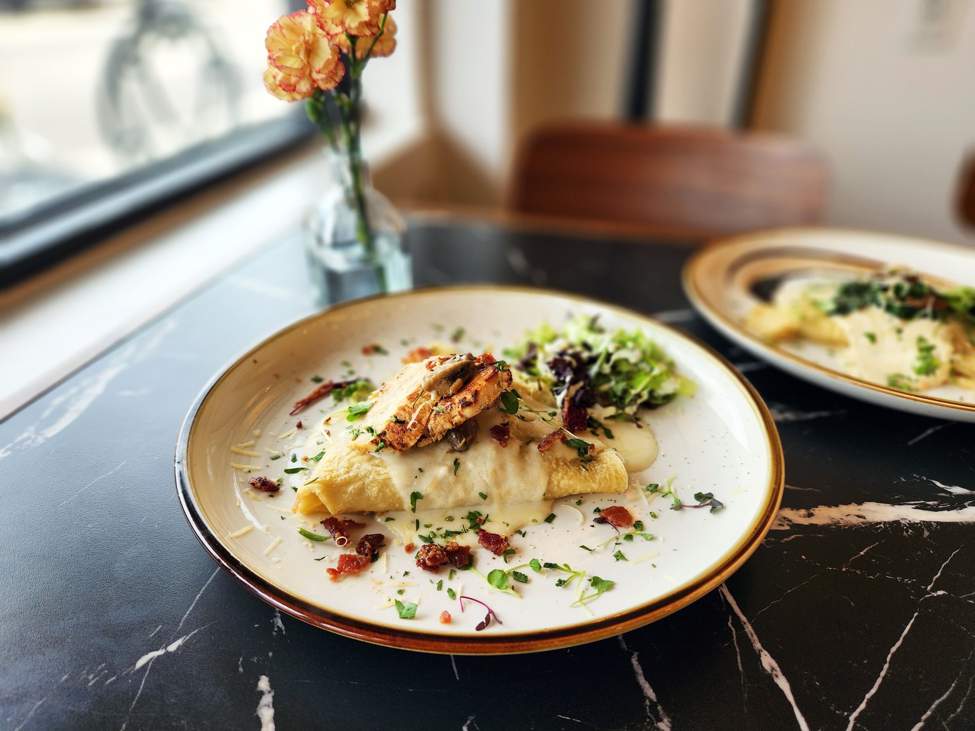 Crème de Poulet Crêpe
