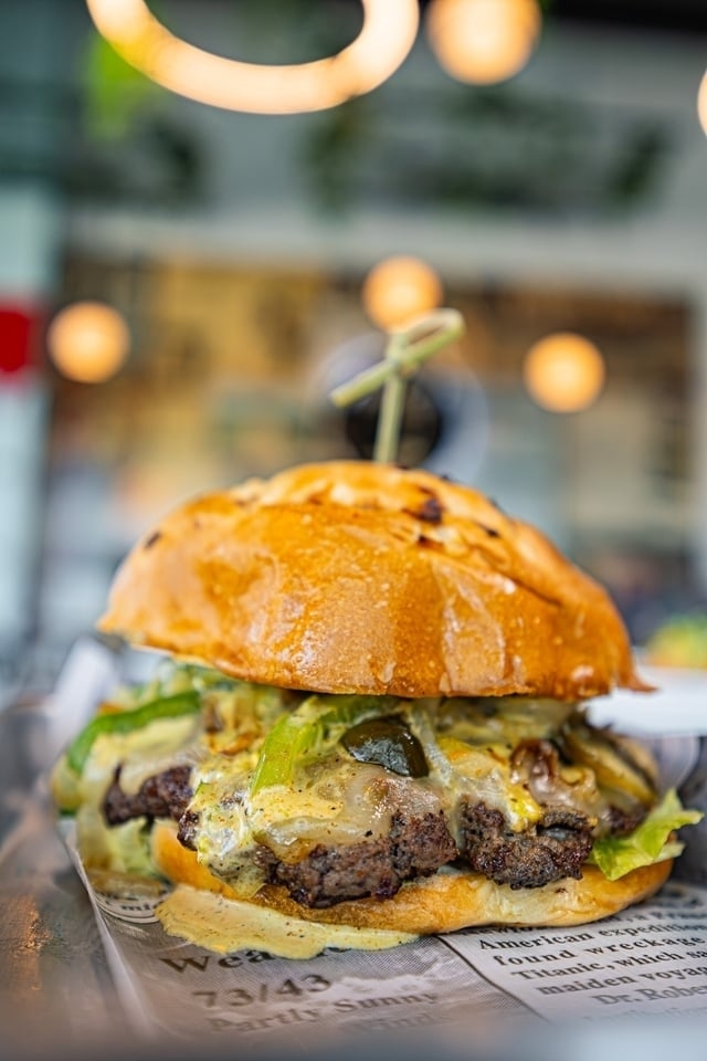 Sassy Jalapeño Burger
