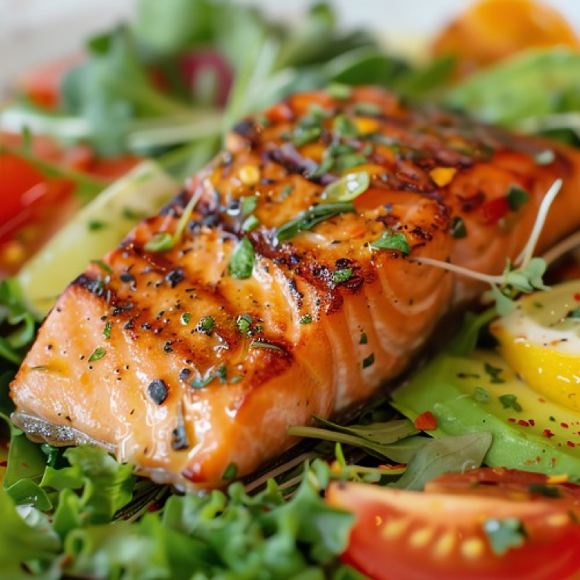 Grilled Salmon