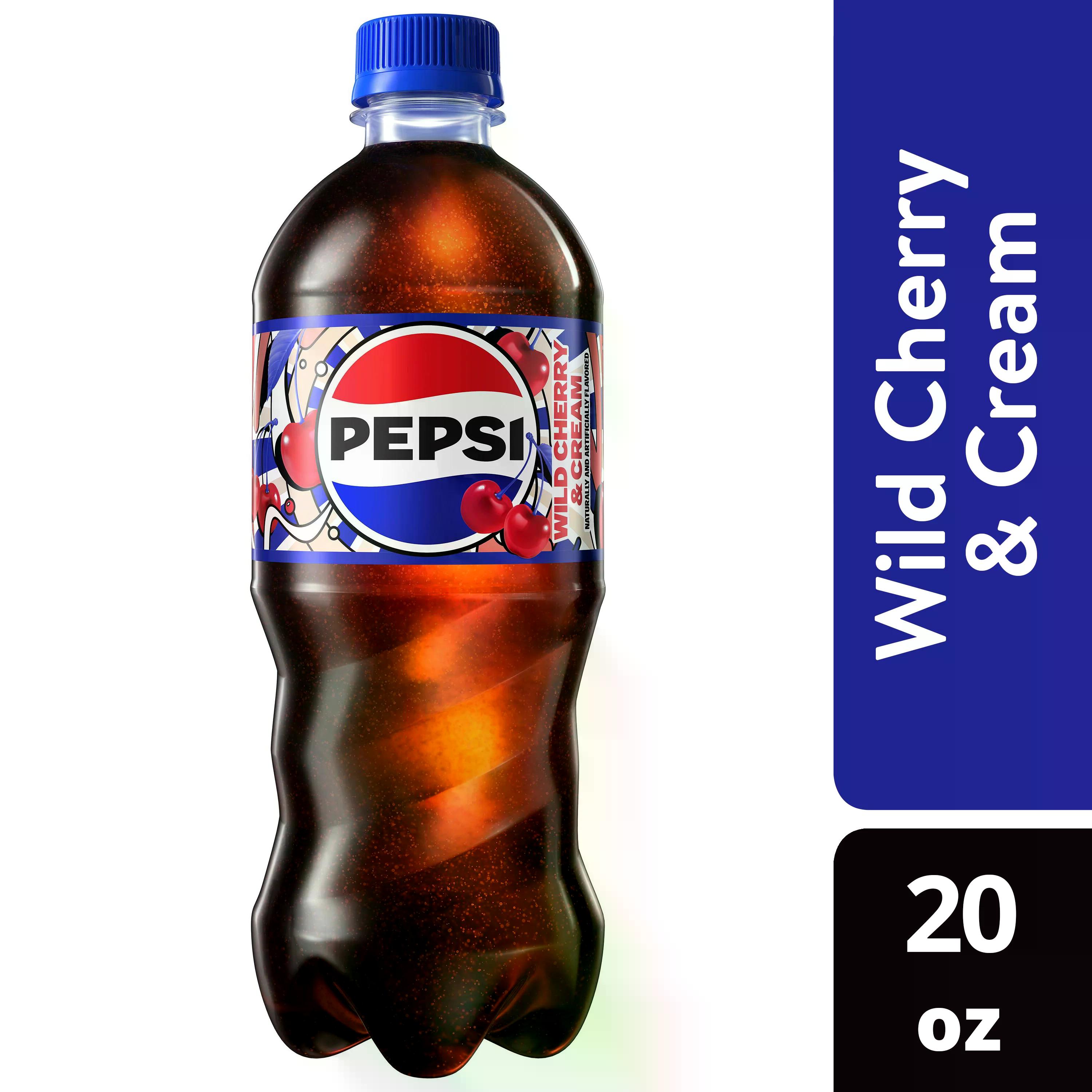 Pepsi Wild Cherry & Cream 20oz