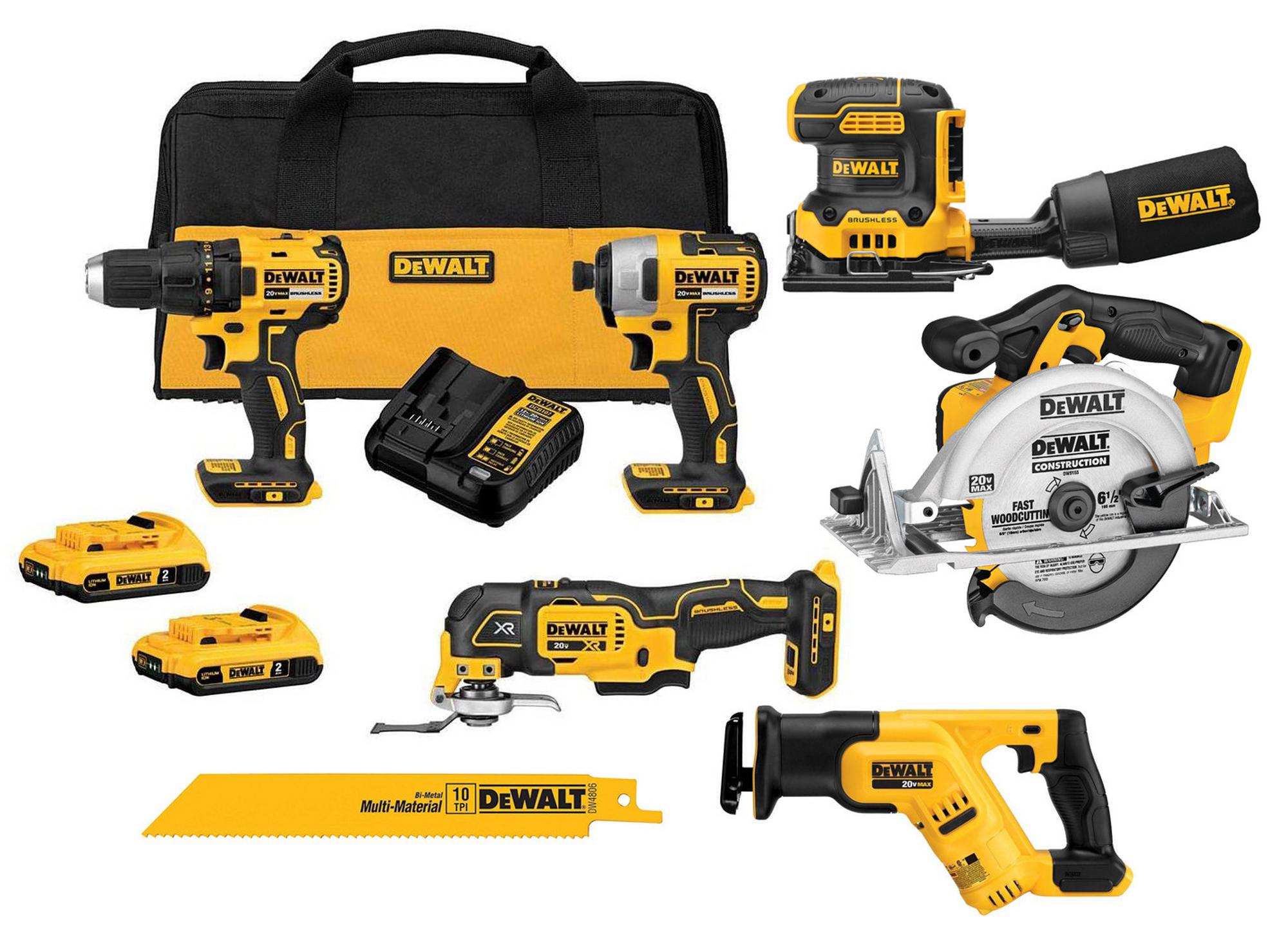 DEWALT DW6PKT4 6-Tool Bundle Kit