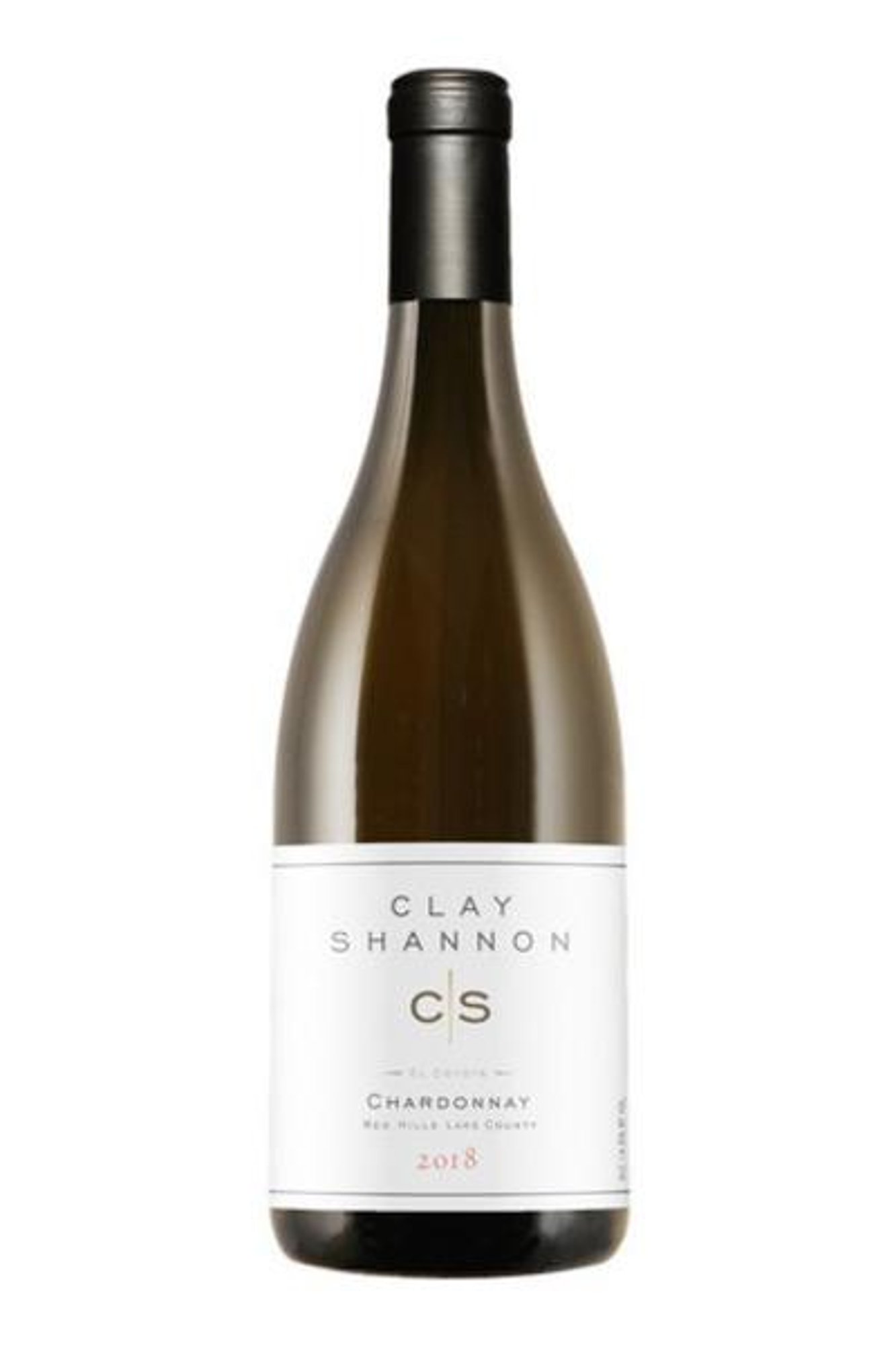 Clay Shannon Lake County Chardonnay - White Wine from California - 750ml Bottle