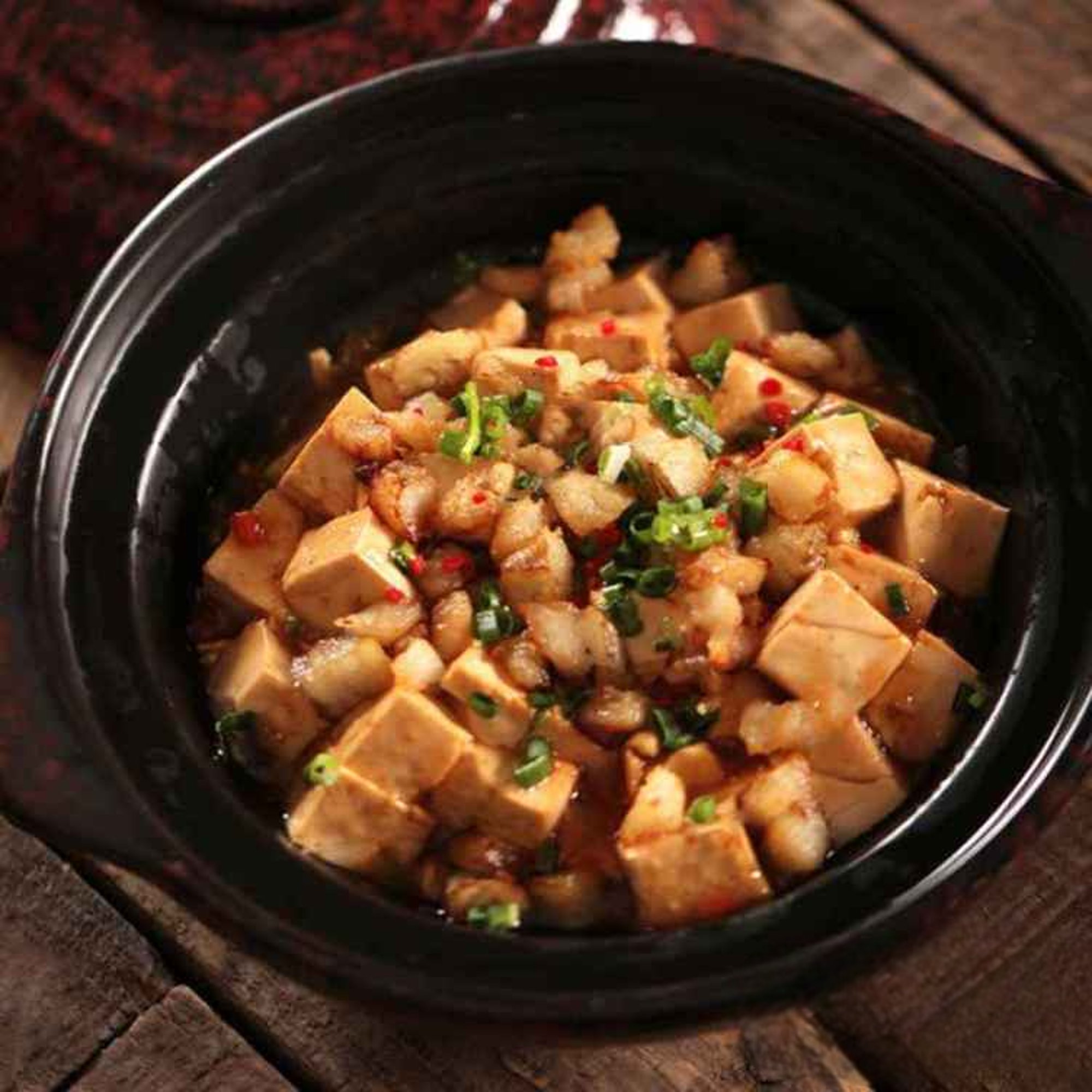 HP4. 咸魚雞粒豆腐煲/Salty Fish & Diced Chicken w. Bean Curd Casserole