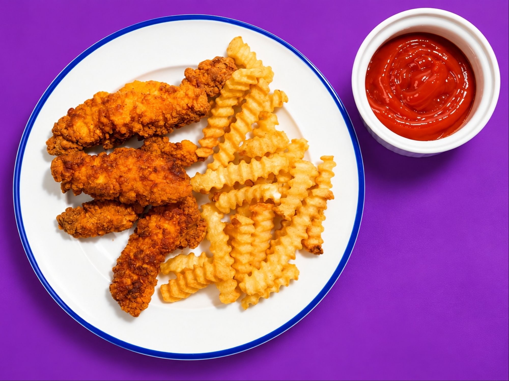 Kids Chicken Tender Meal (Regular or Spicy)