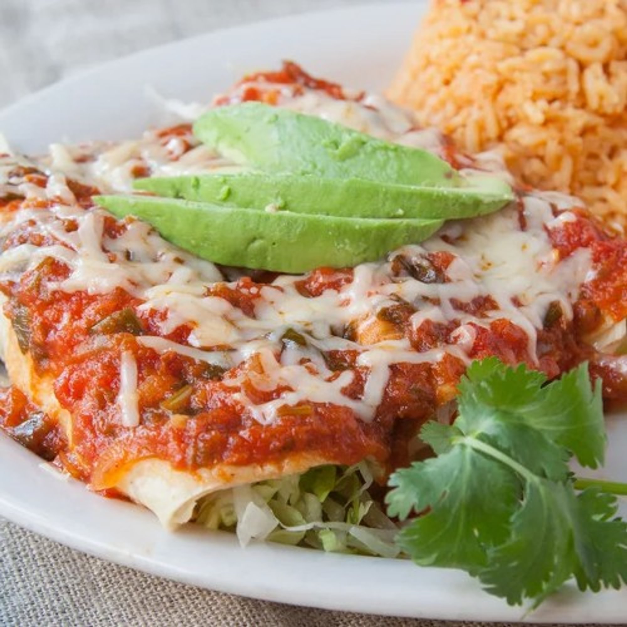 Veggie Enchiladas
