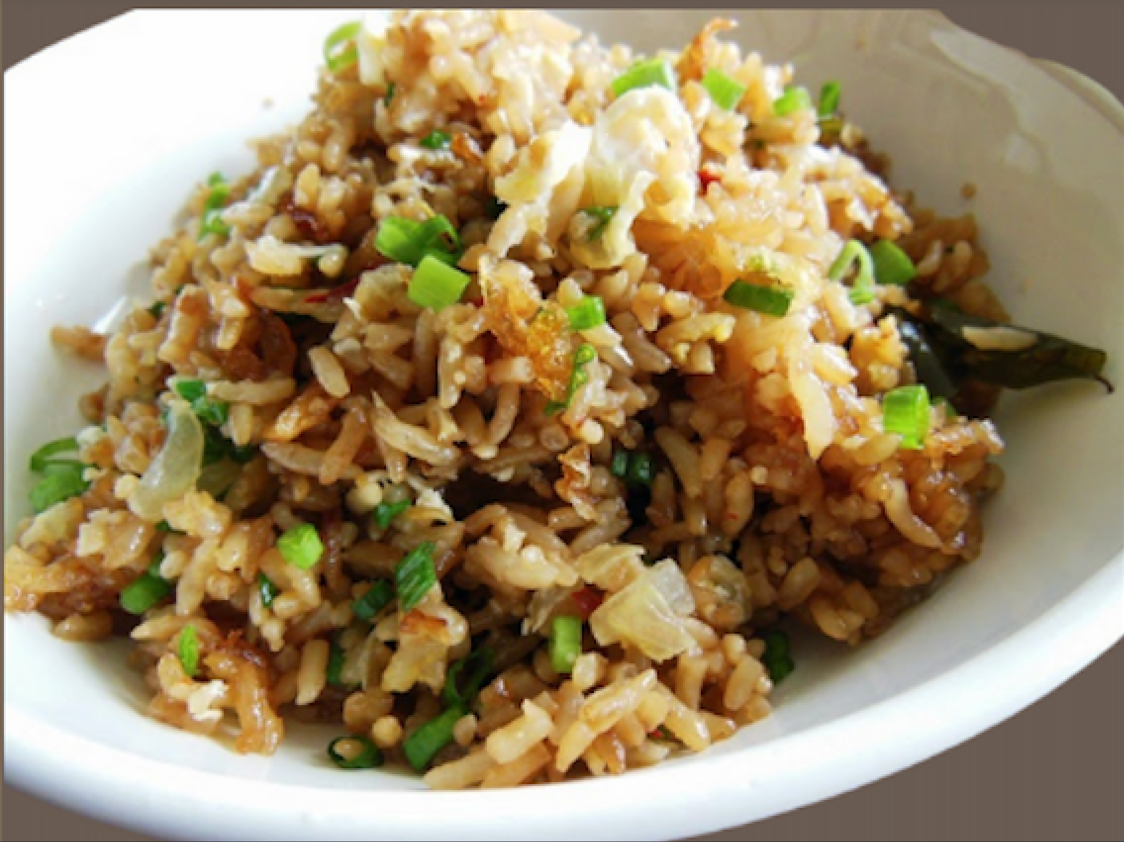 Fried rice w/ chickpeas/ Myanmar Fried rice