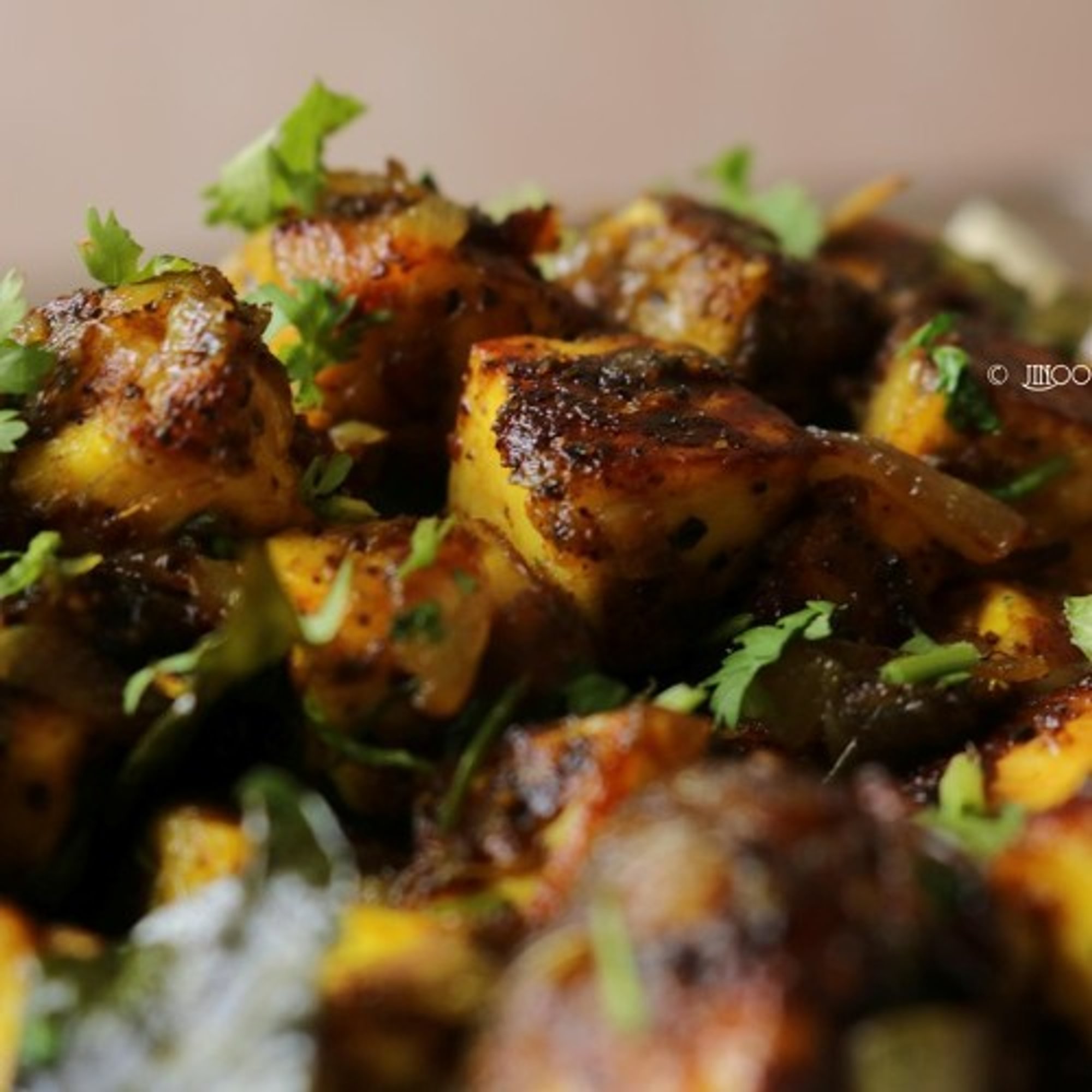 Paneer Pepper Fry