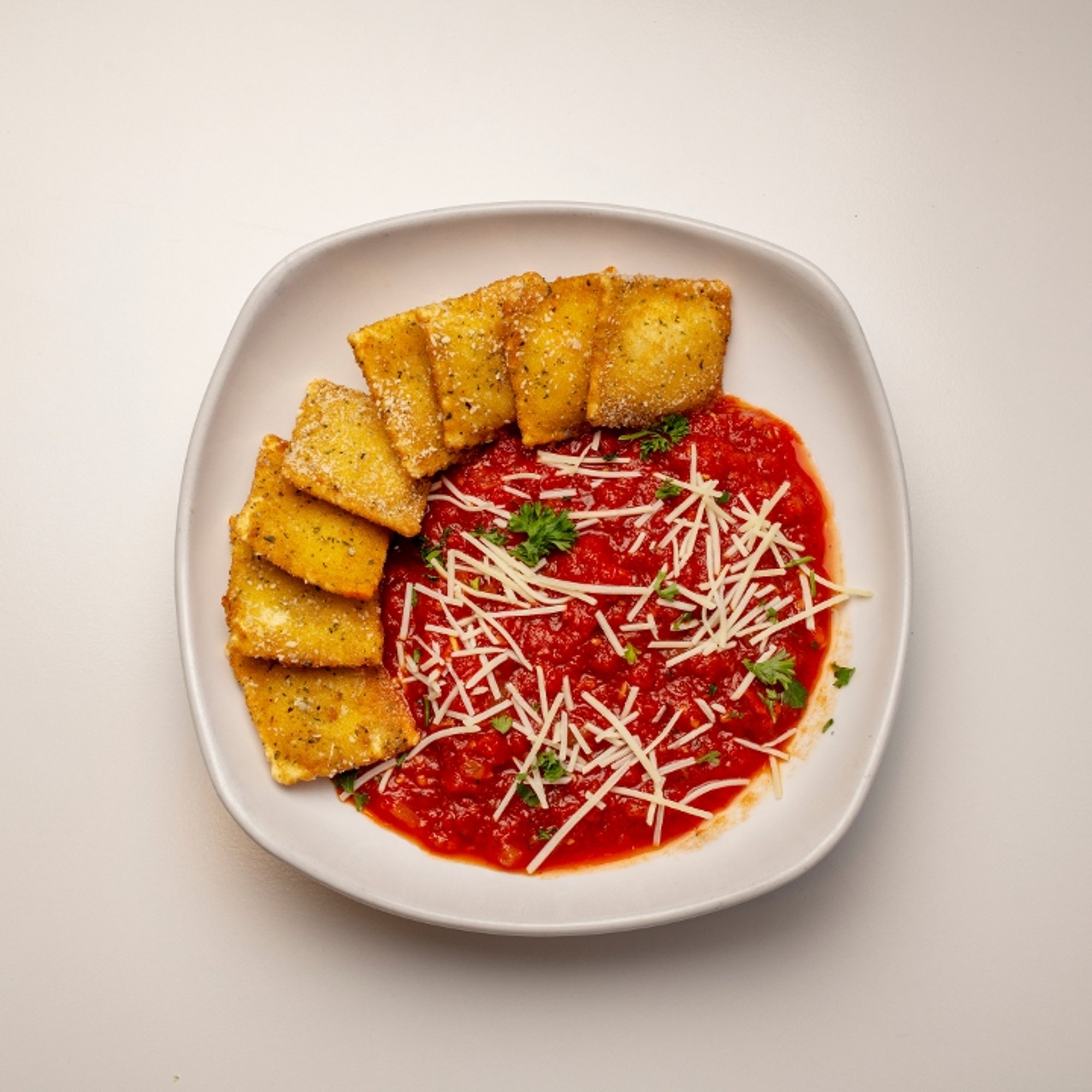 Toasted Cheese Ravioli