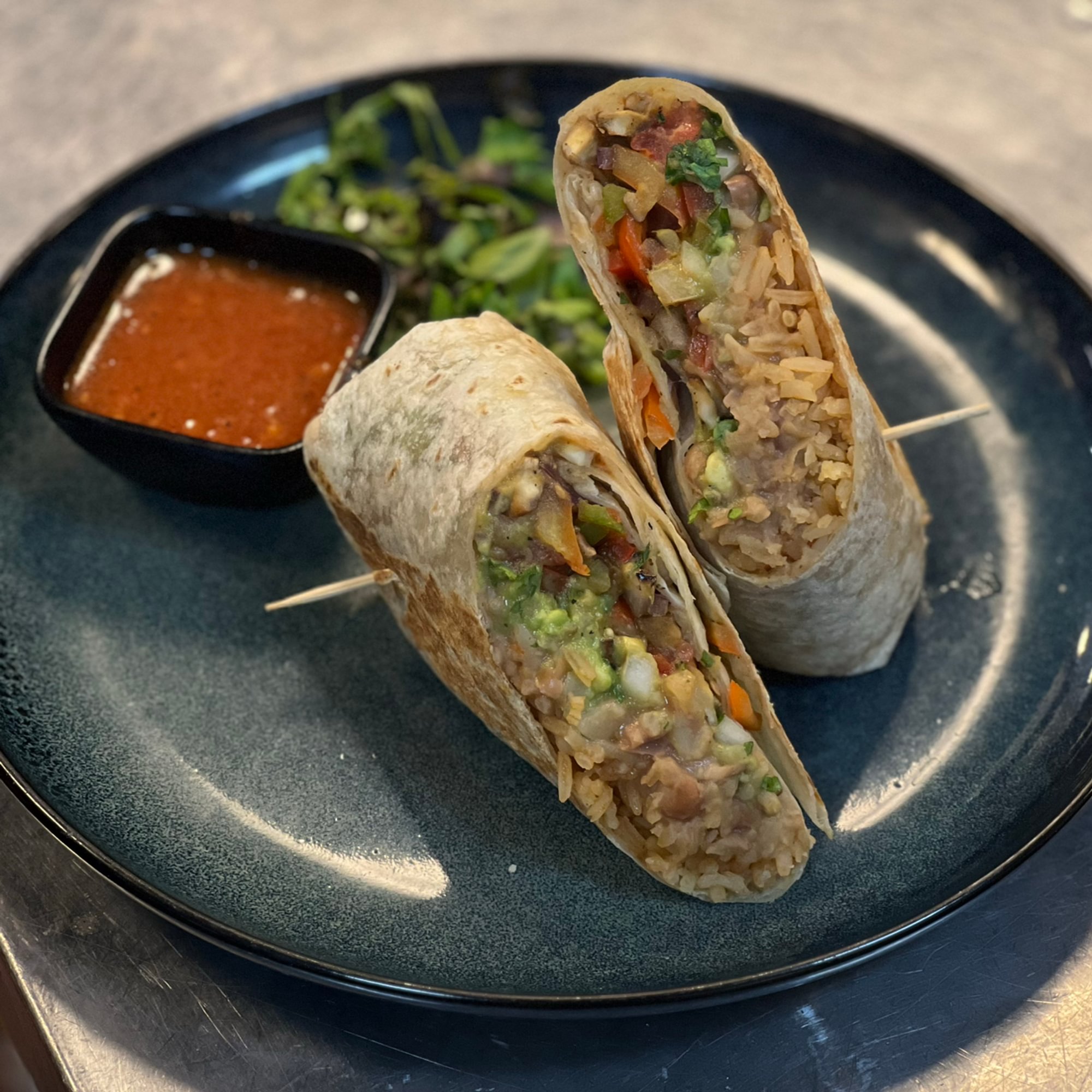 El Vegetariano Regular Burrito