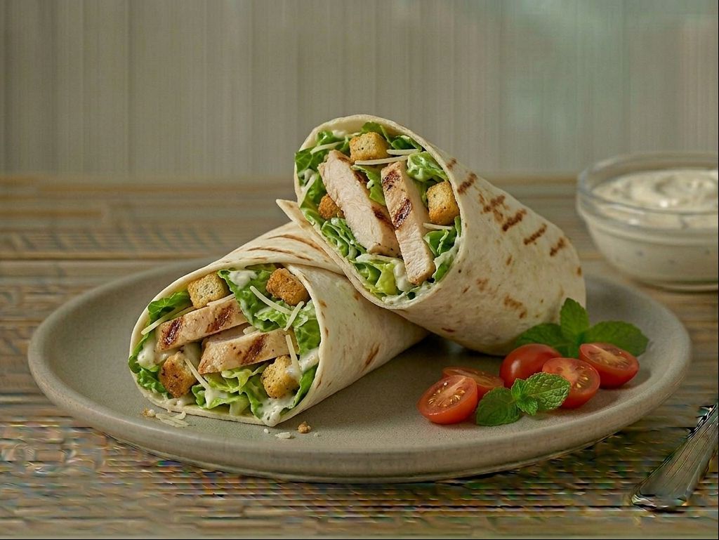 Grilled Chicken Caesar Wrap