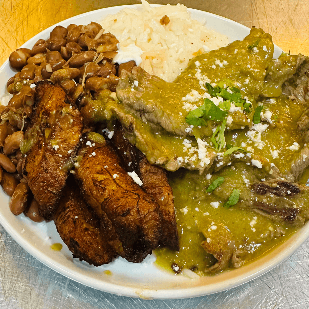 Steak in Salsa Verde
