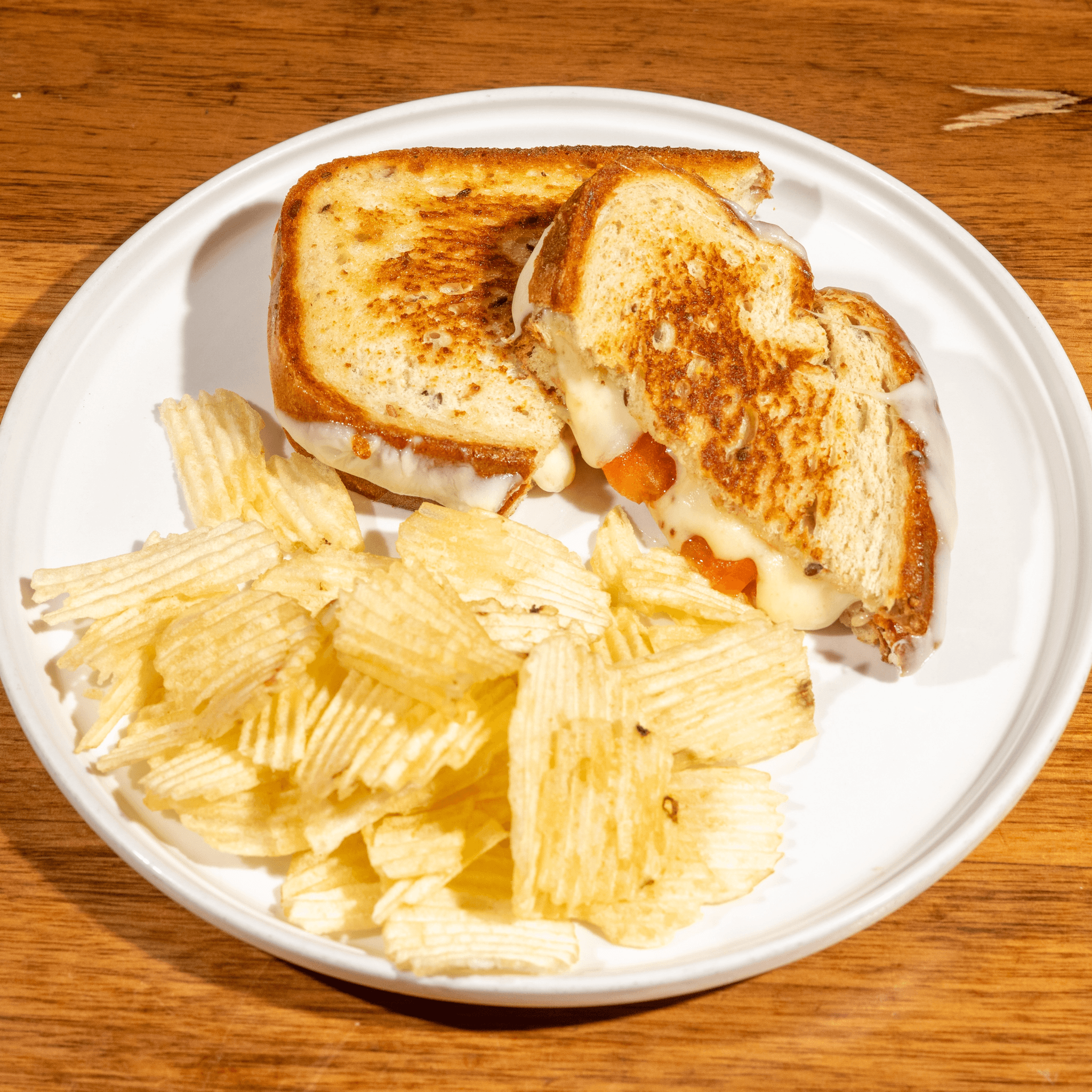 Grilled 3 Cheese Sandwich (Fontina, Mozzarella & Havarti)