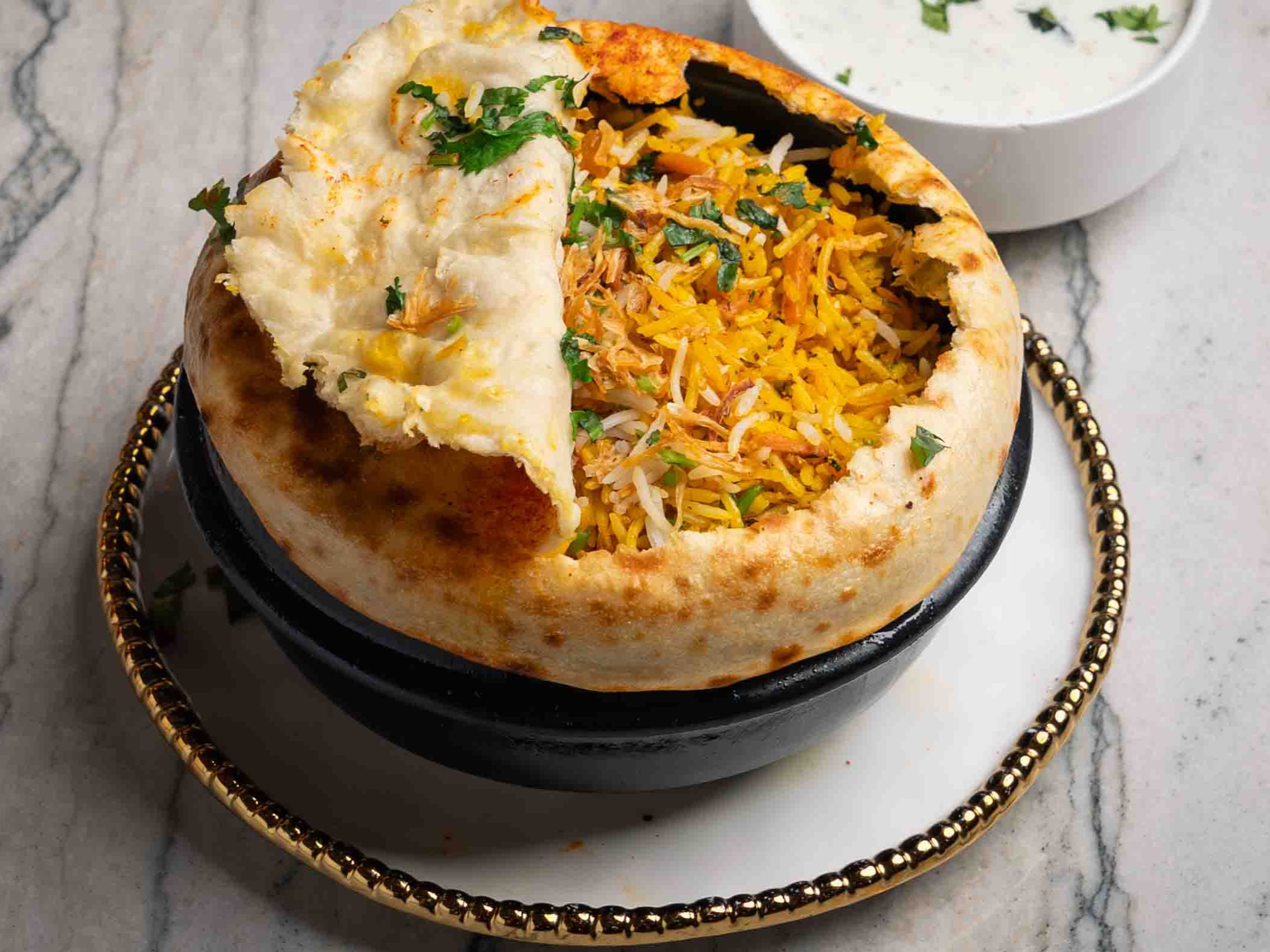 Vegetable Parda Biryani