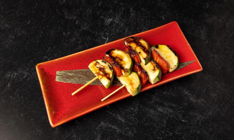 Zucchini & Bell Pepper Skewers