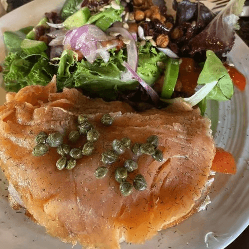 Smoked Salmon Toast