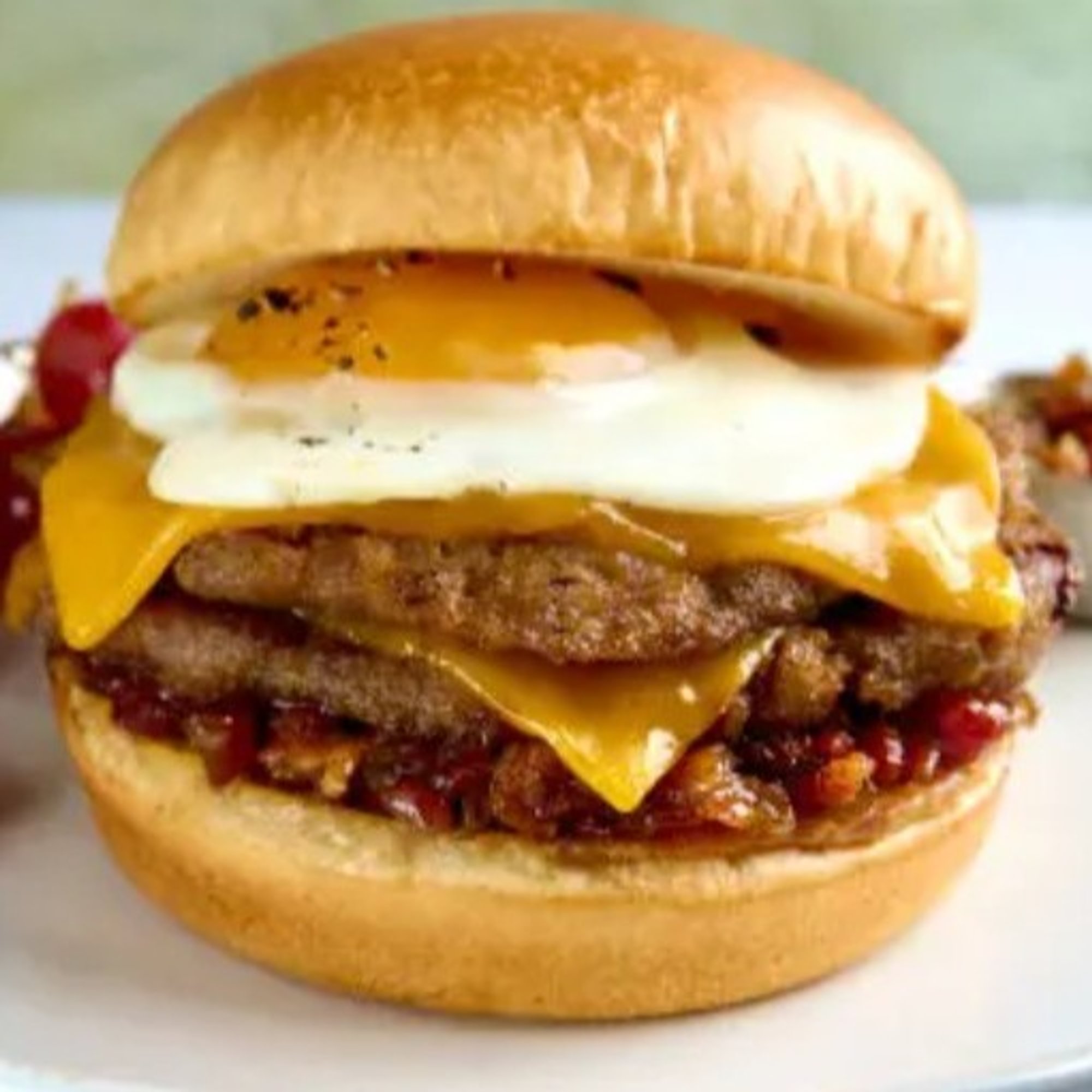 Breakfast burger