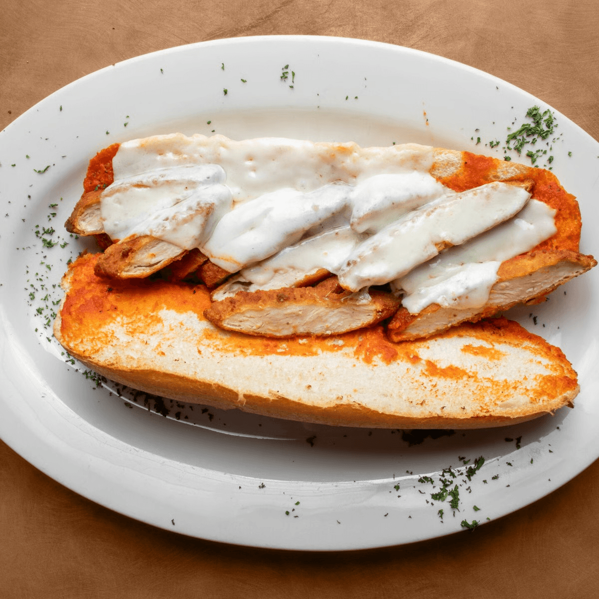 Chicken Parmigiana Sub