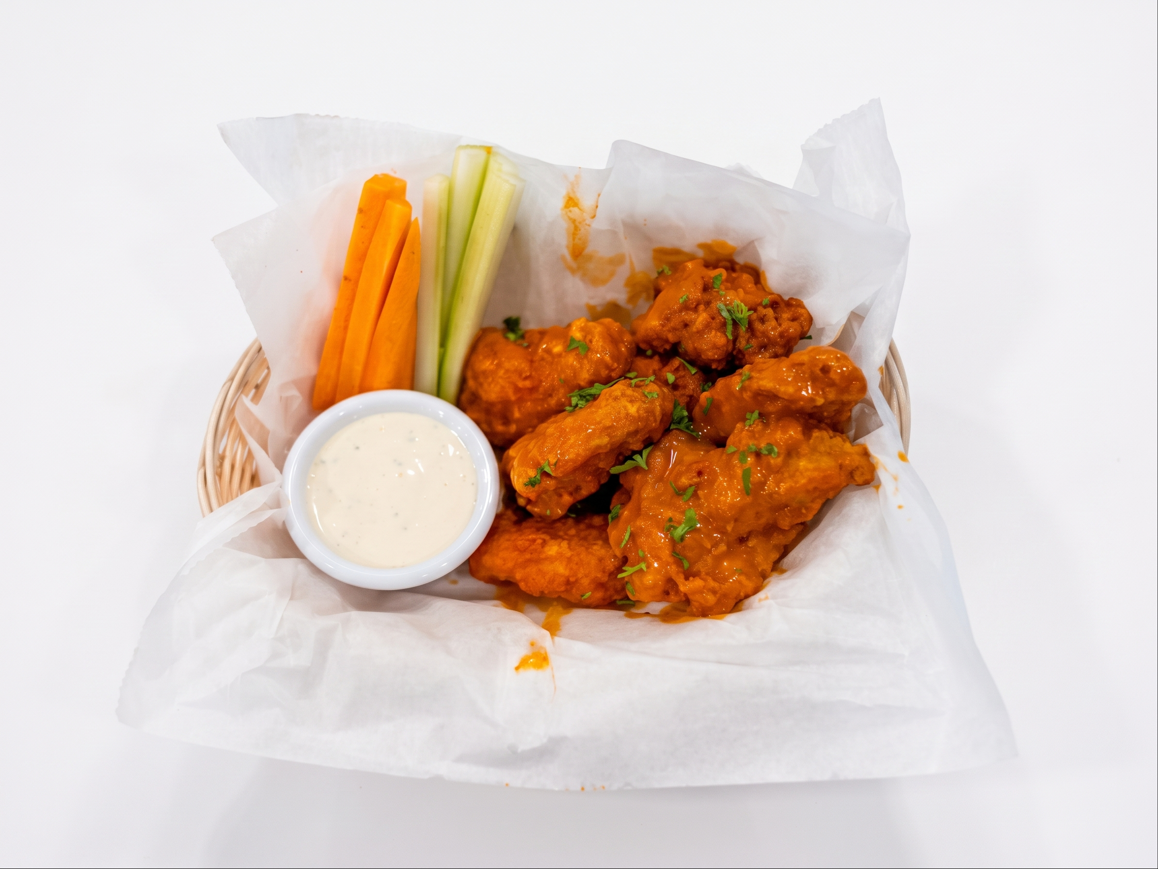 Fire-Roasted Heritage Chicken Wings