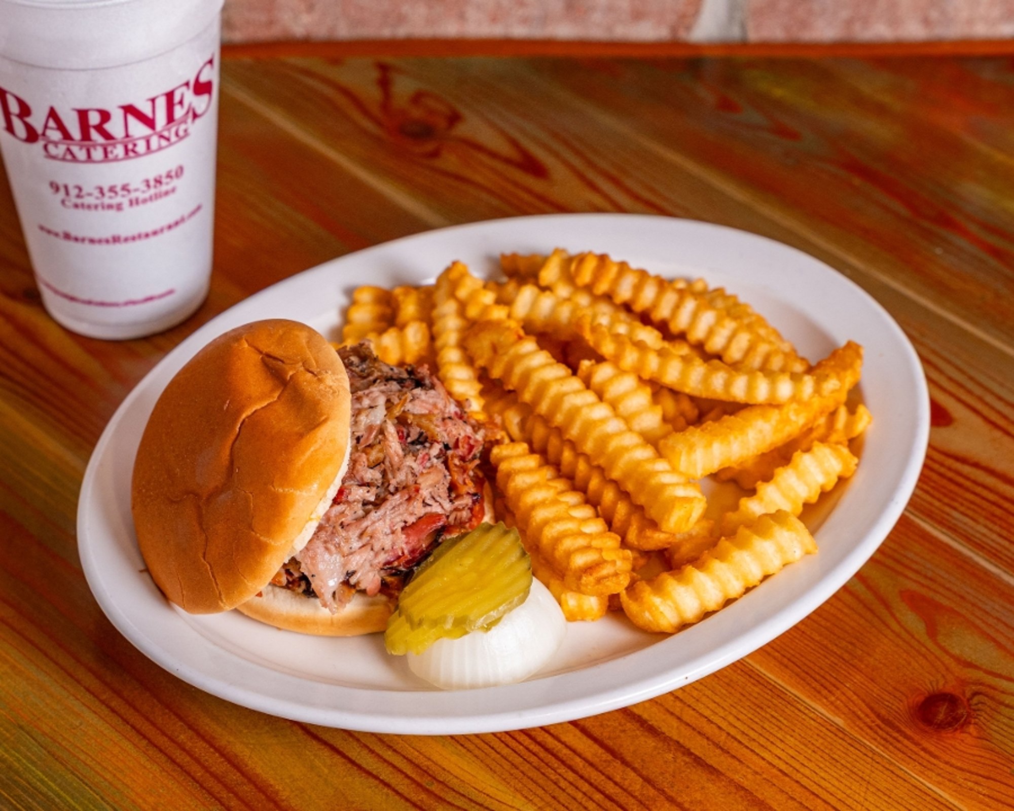 Pull BBQ Pork Plate