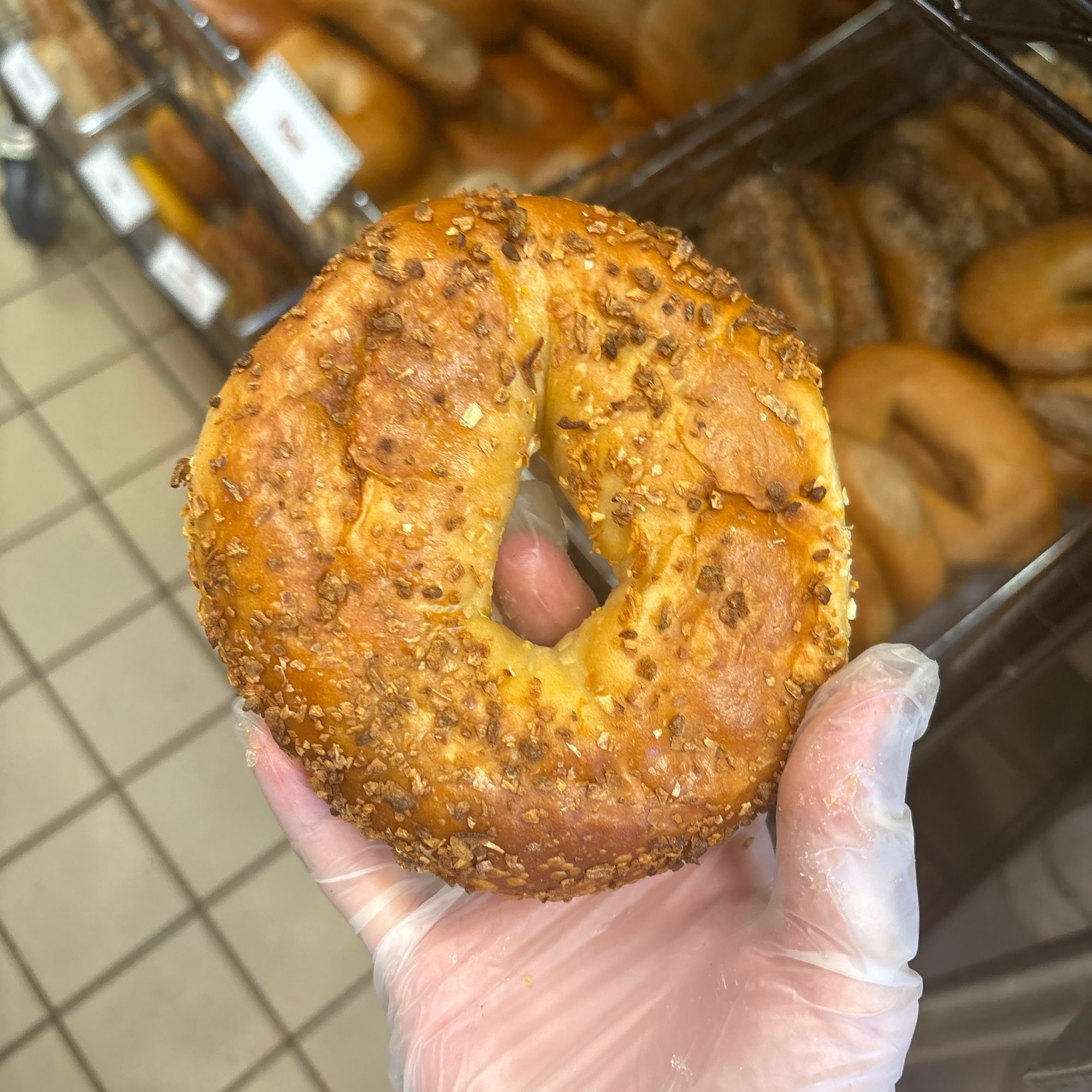 Garlic Bagel