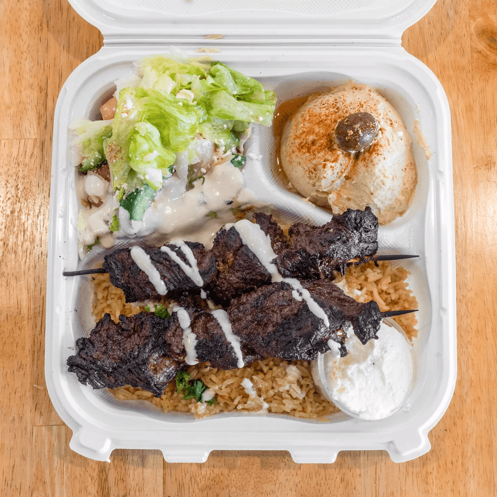 Beef shish kabob