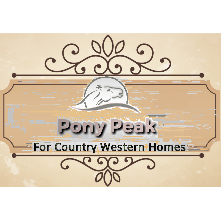 Pony Peak Western Decor Logo