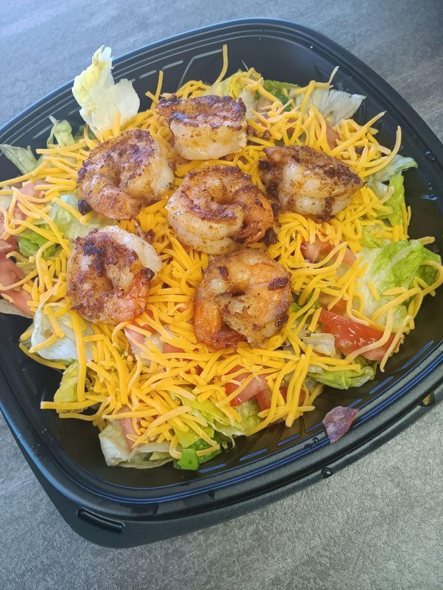 Grilled Shrimp Salad