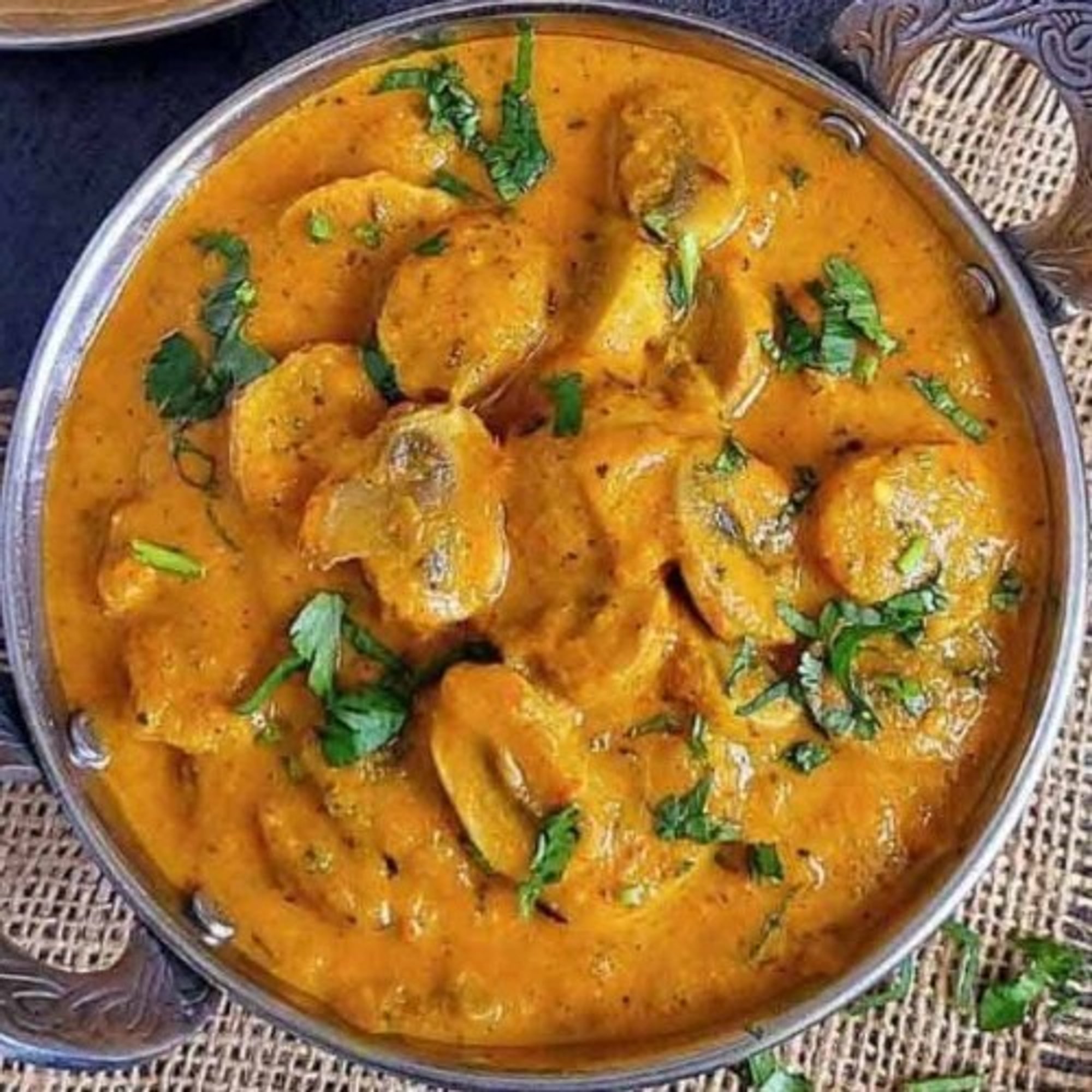 43. Mushroom Masala