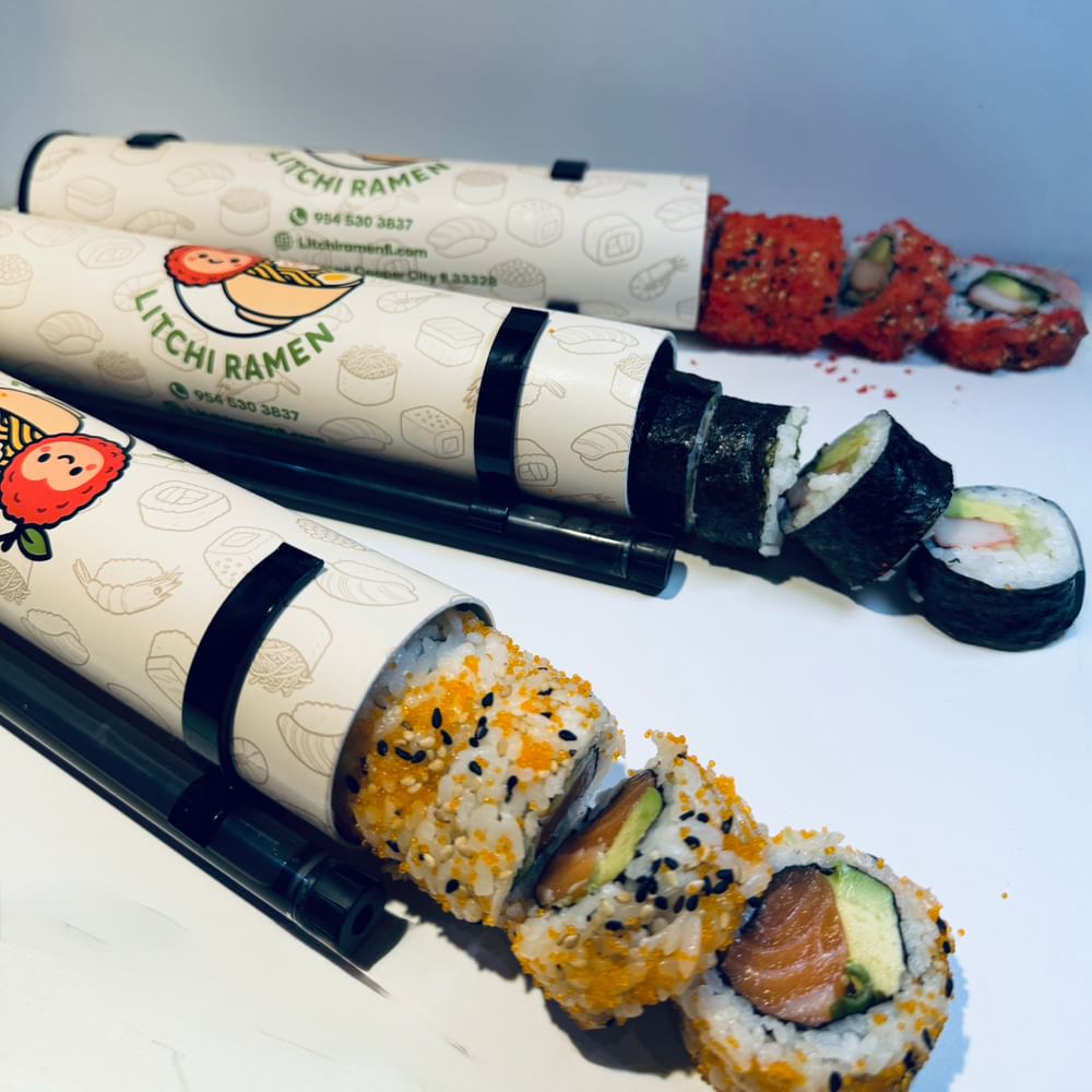 Push Pop Spicy Tuna Or Salmon Roll