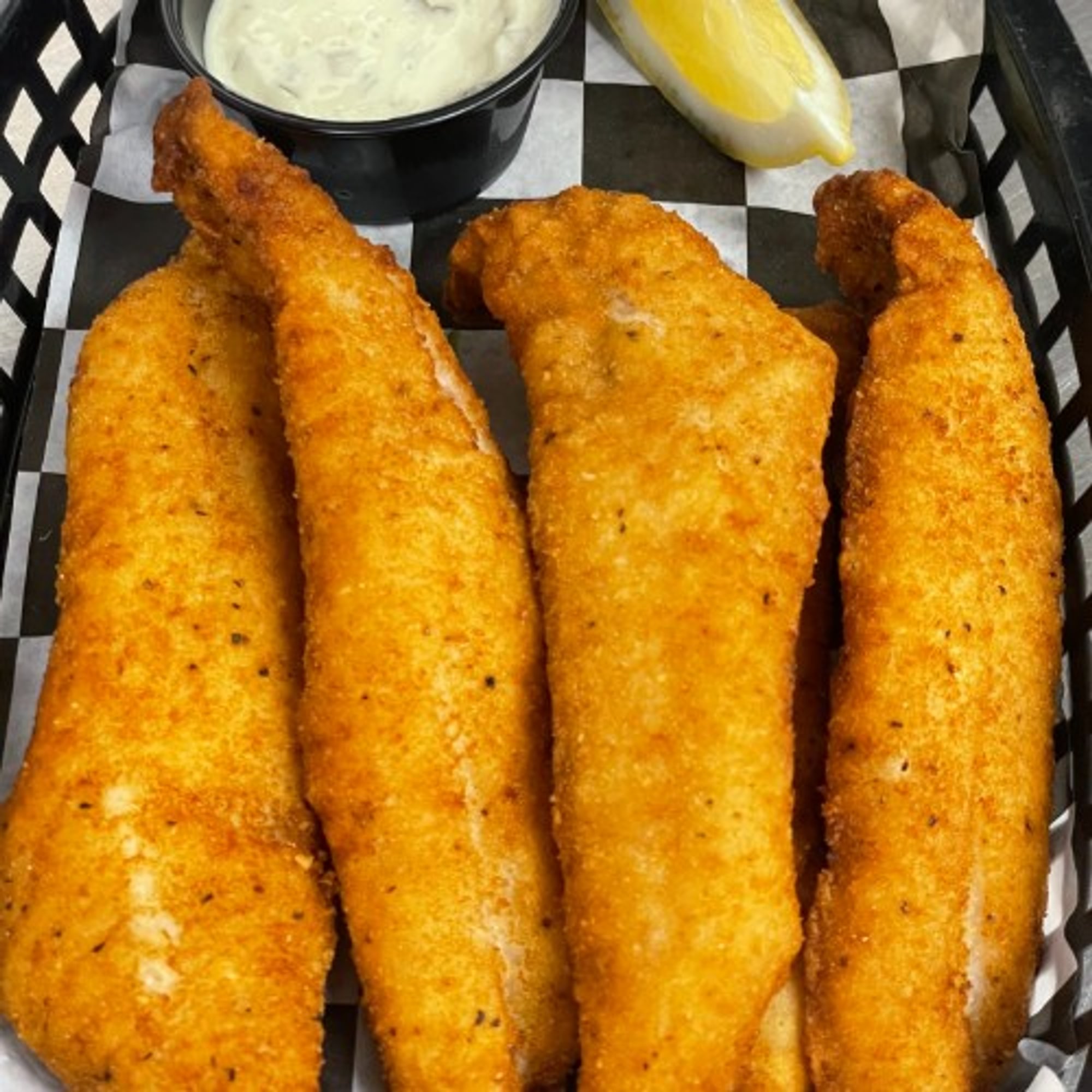 Crispy Perch Basket