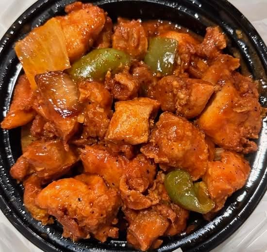 Chilli Chicken Momos