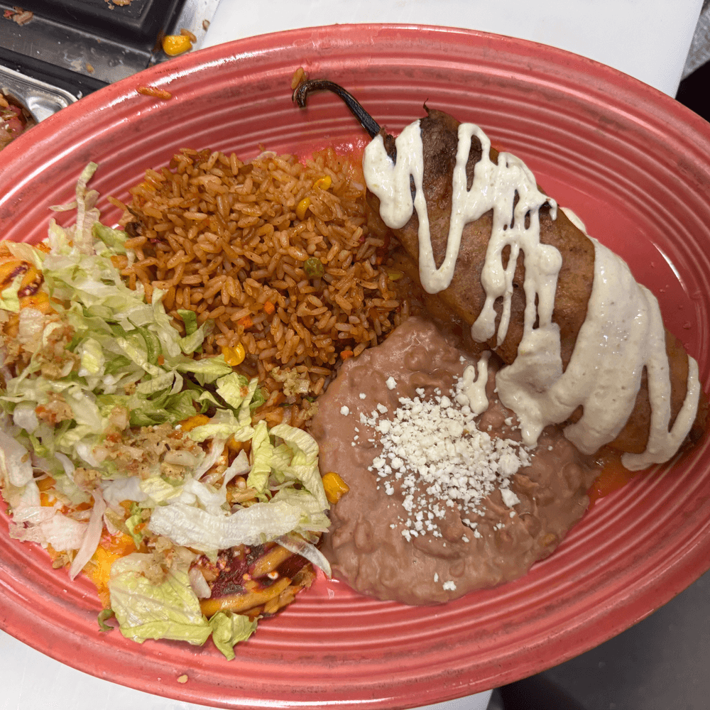 One Chile Relleno, One Enchilada of Your Choice