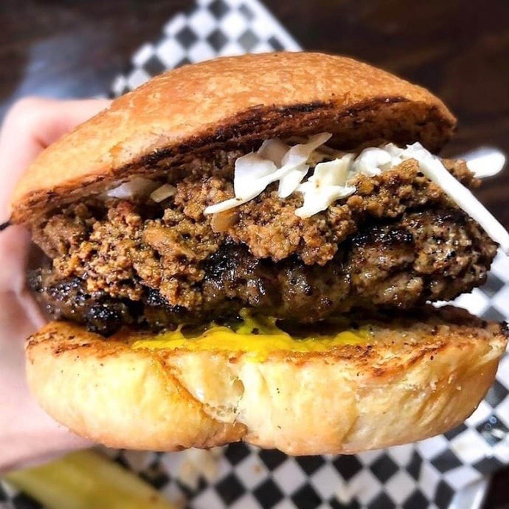 The Mack & Mack Burger | Carolina Burger