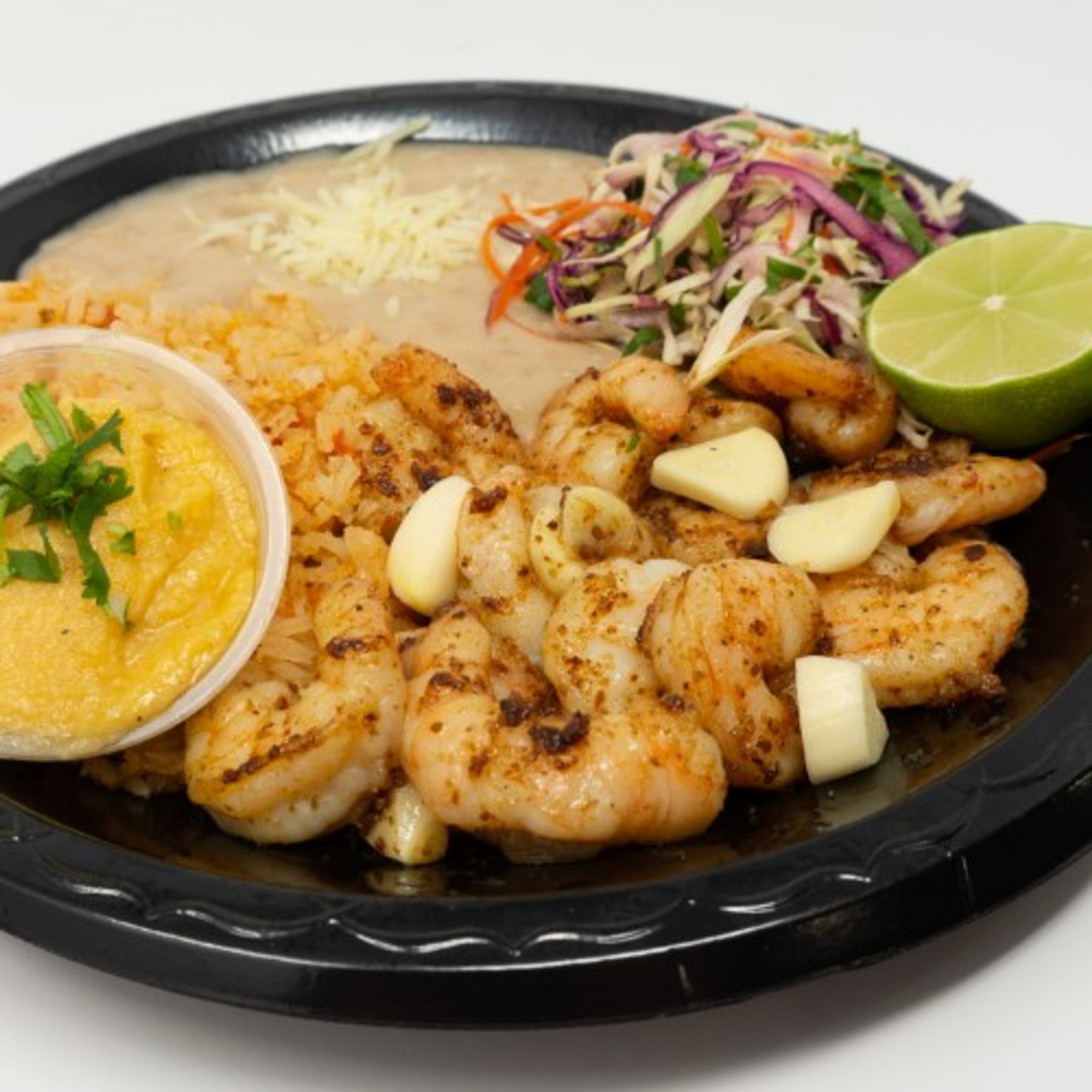 Shrimp Al mojo de Ajo