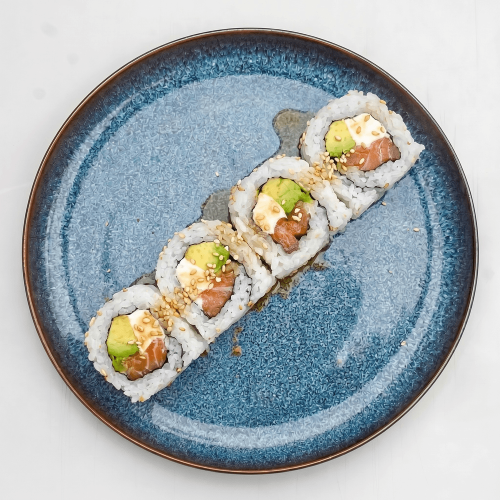 Smoked Salmon Philadelphia Roll