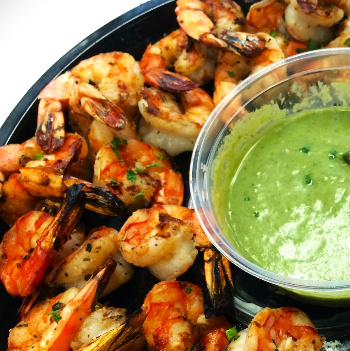 Char-Grilled Shrimp