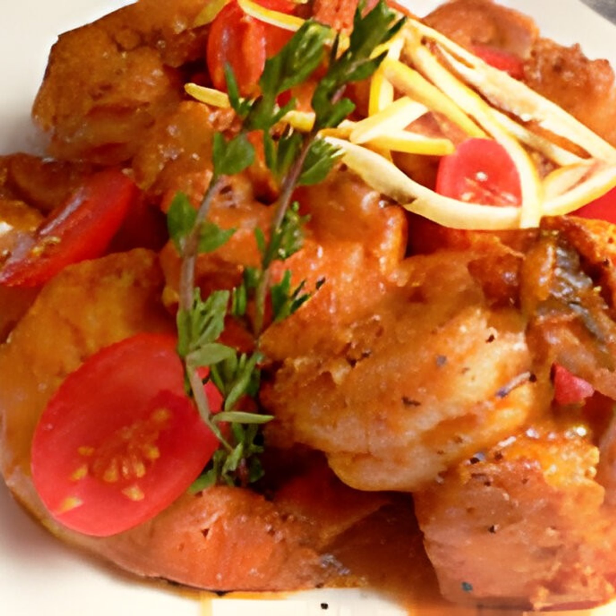 Shrimp vindaloo