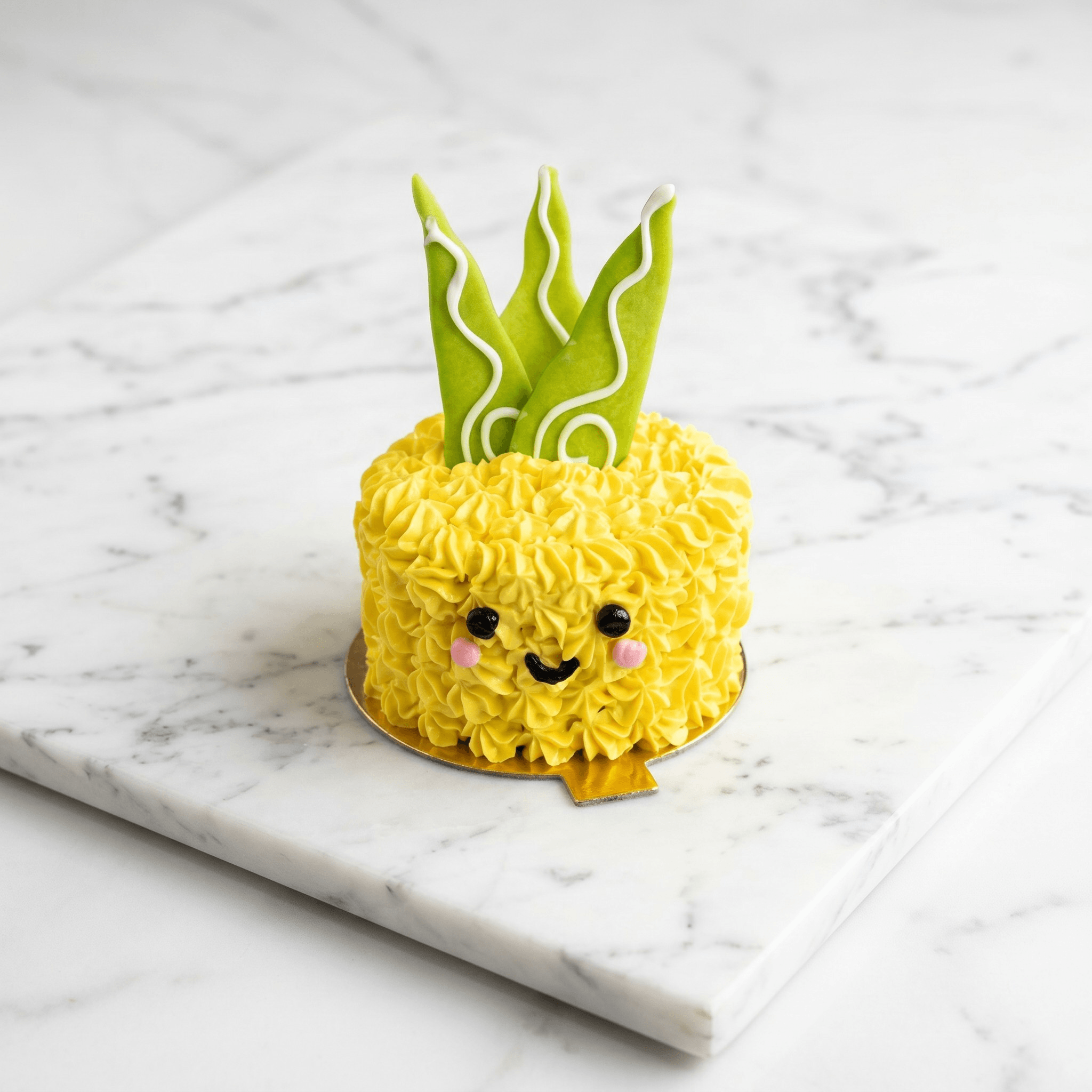 Individual Pineapple Cream Cake (3")