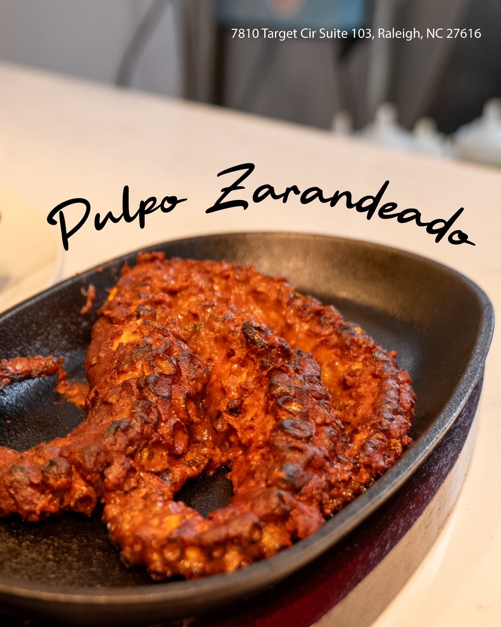 Pulpo Zarandeado a la Parrilla