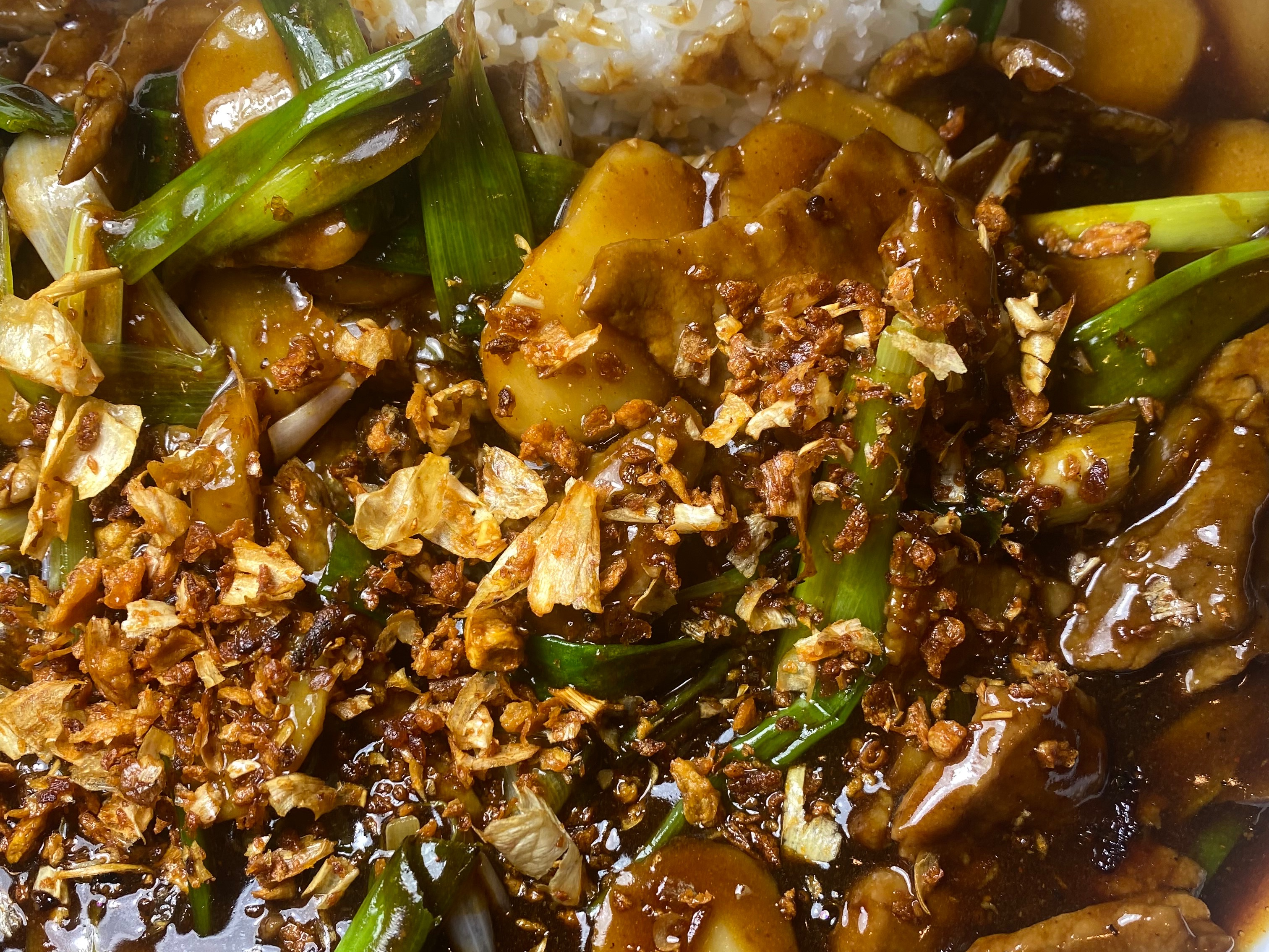 Pad Kra Tiem Prik Tai