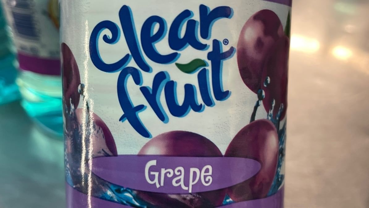 Clear Fruit Grape