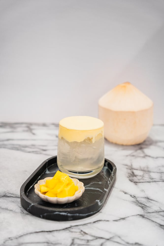 Mango Foam w/ Coconut Water