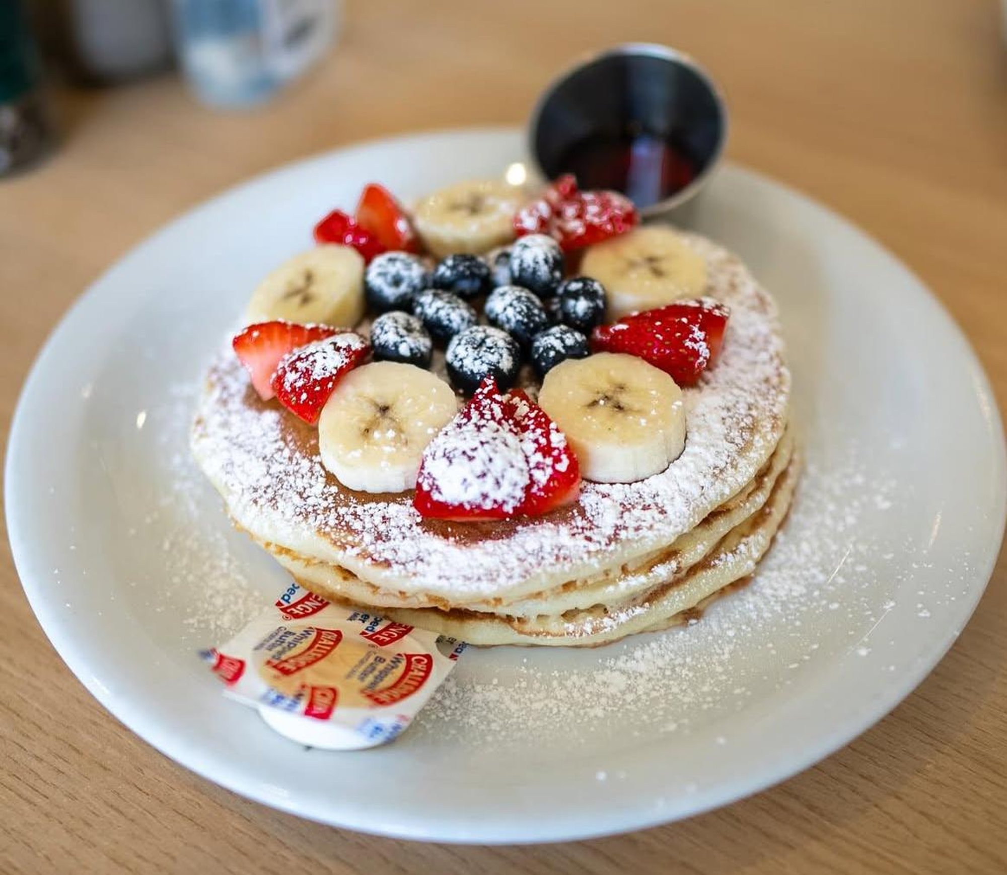 Walnut Buttermilk Pancakes