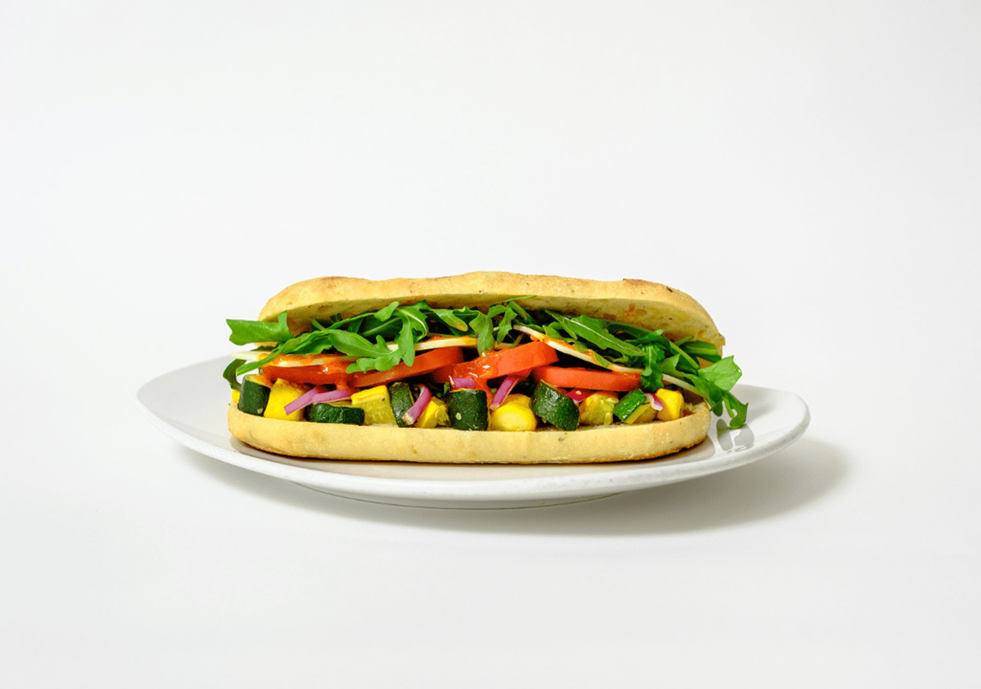 grilled farmers market sando (veg)