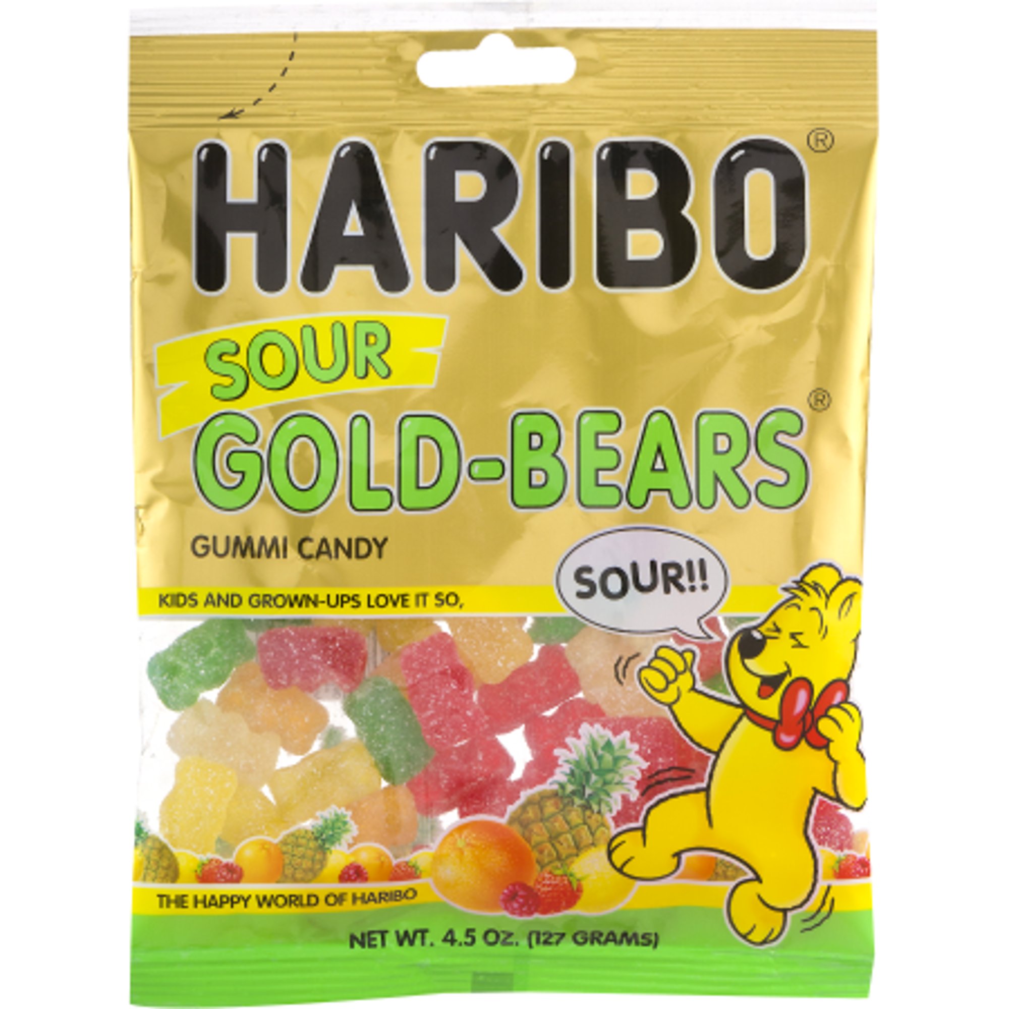 HARIBO Sour Goldbears Gummi Candy