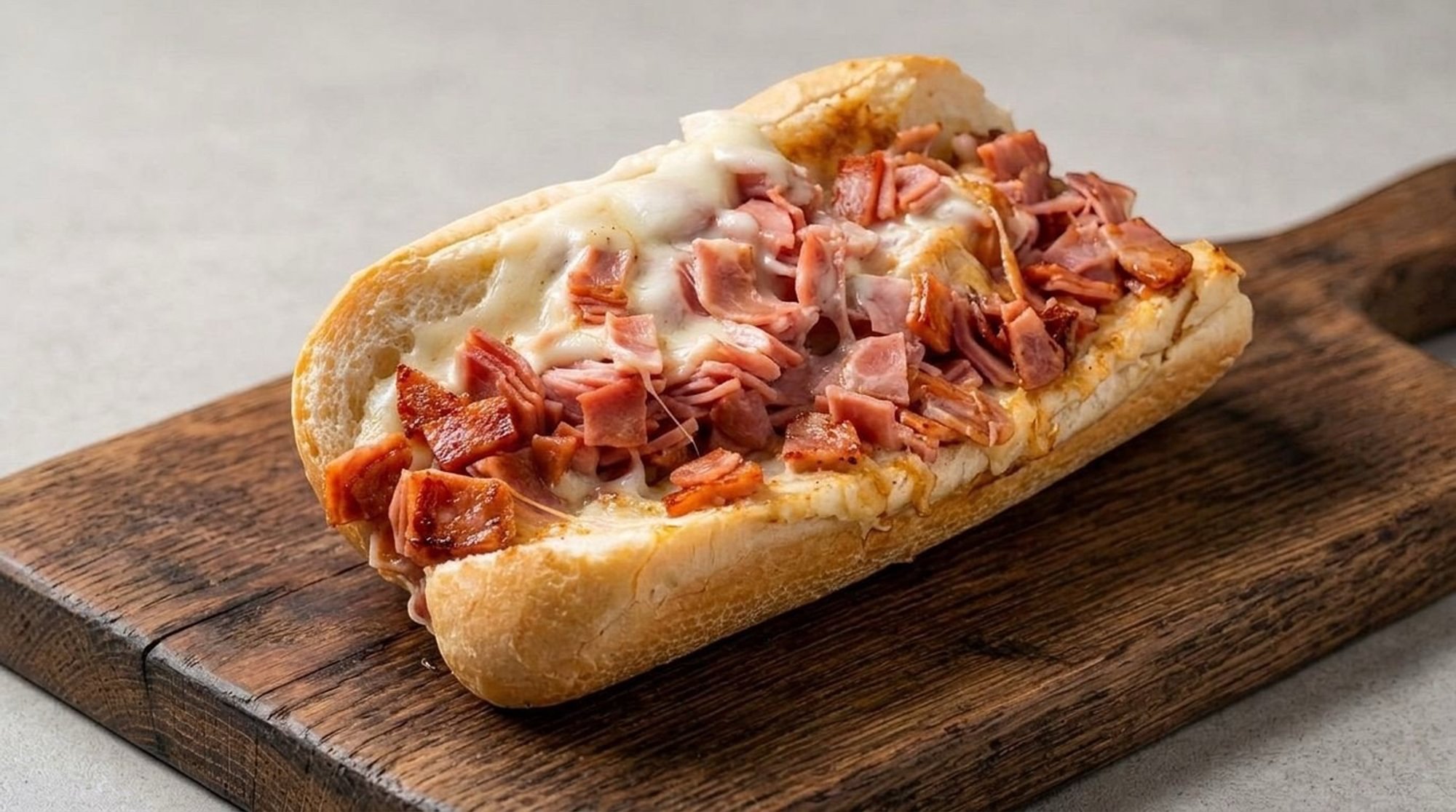 Hot Ham & Cheese Sandwich