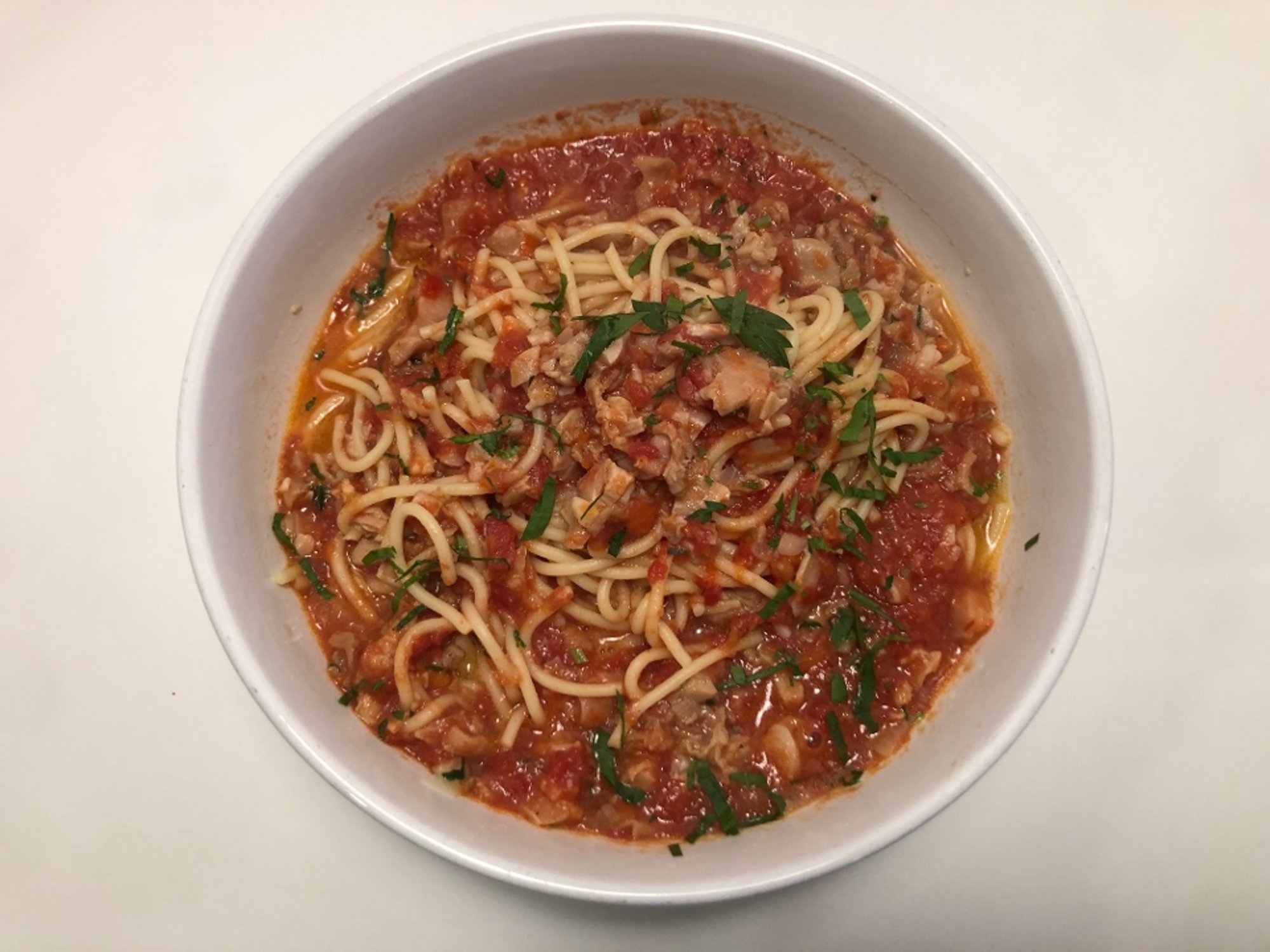 w/Red Clam Sauce