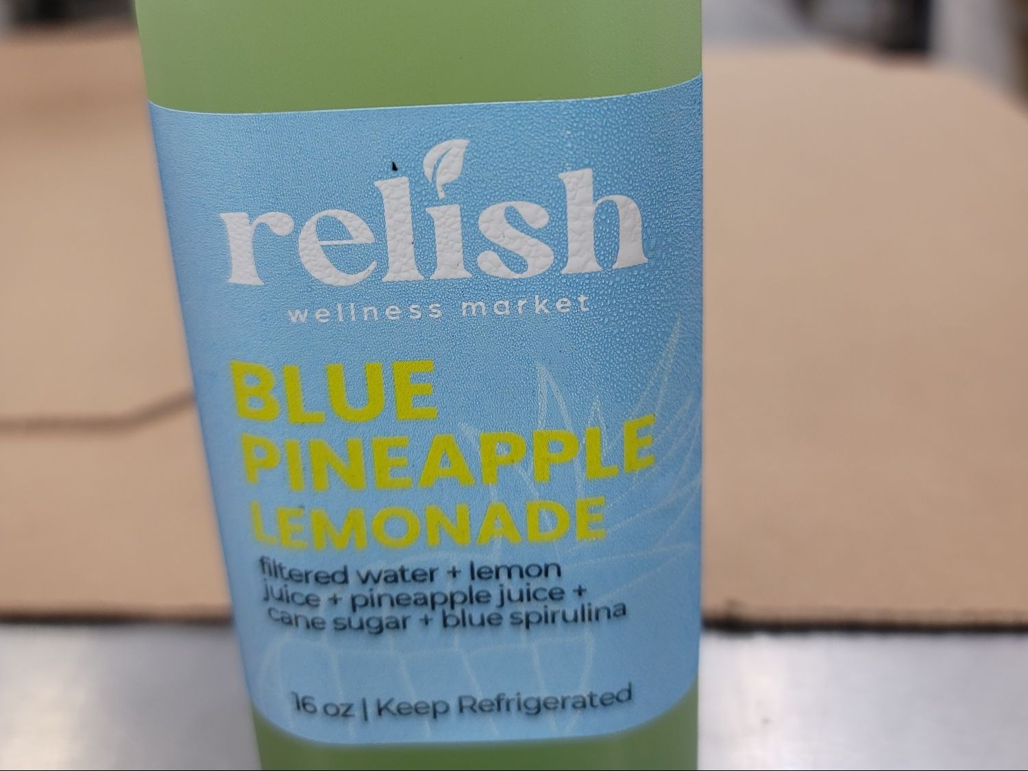 Blue Pineapple lemonade by Relish Wellness Market