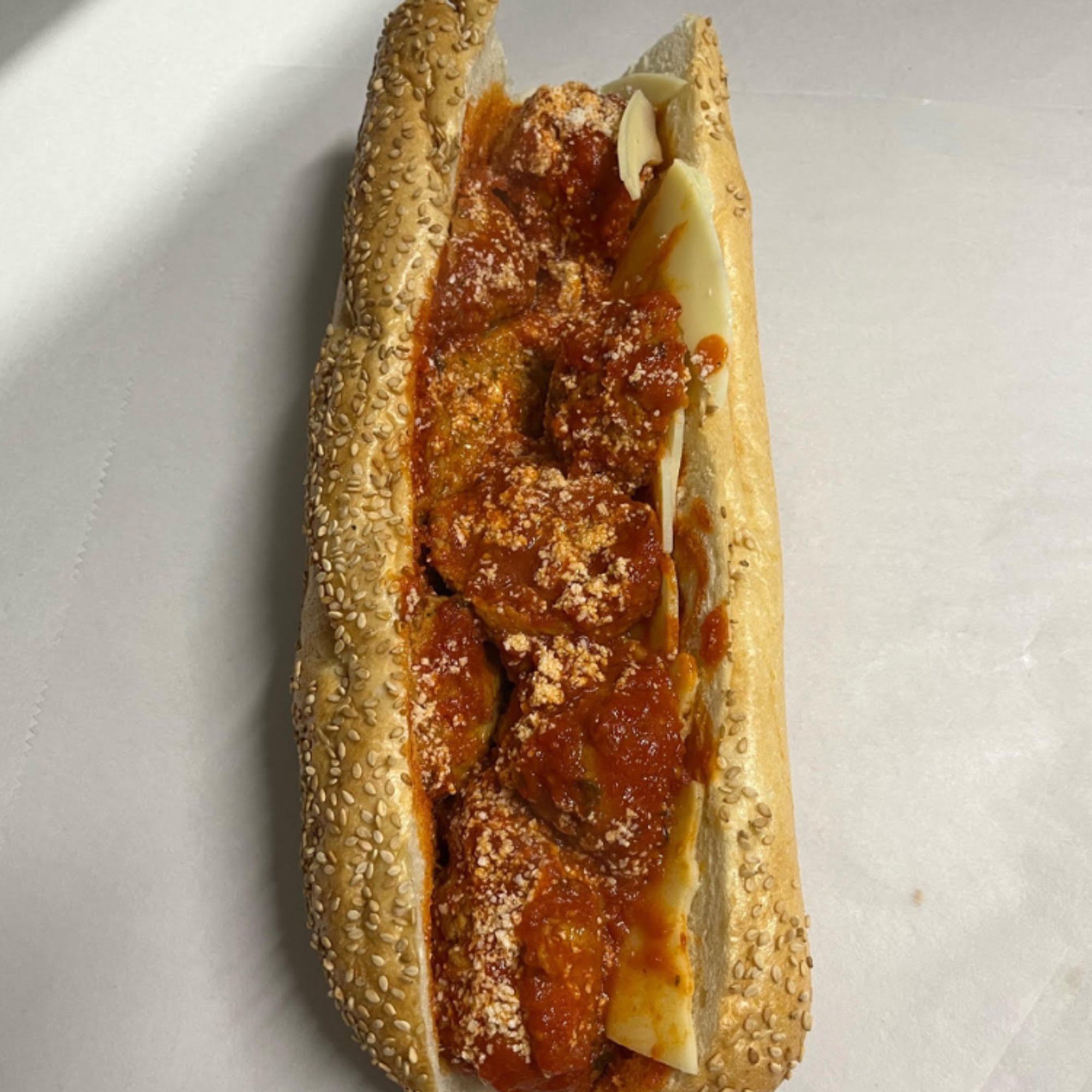 Nonna's Meatball Sandwich