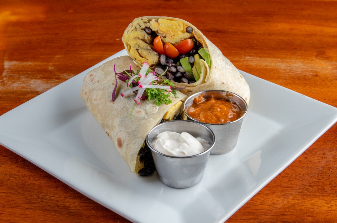 Chicken Sausage Breakfast Burrito